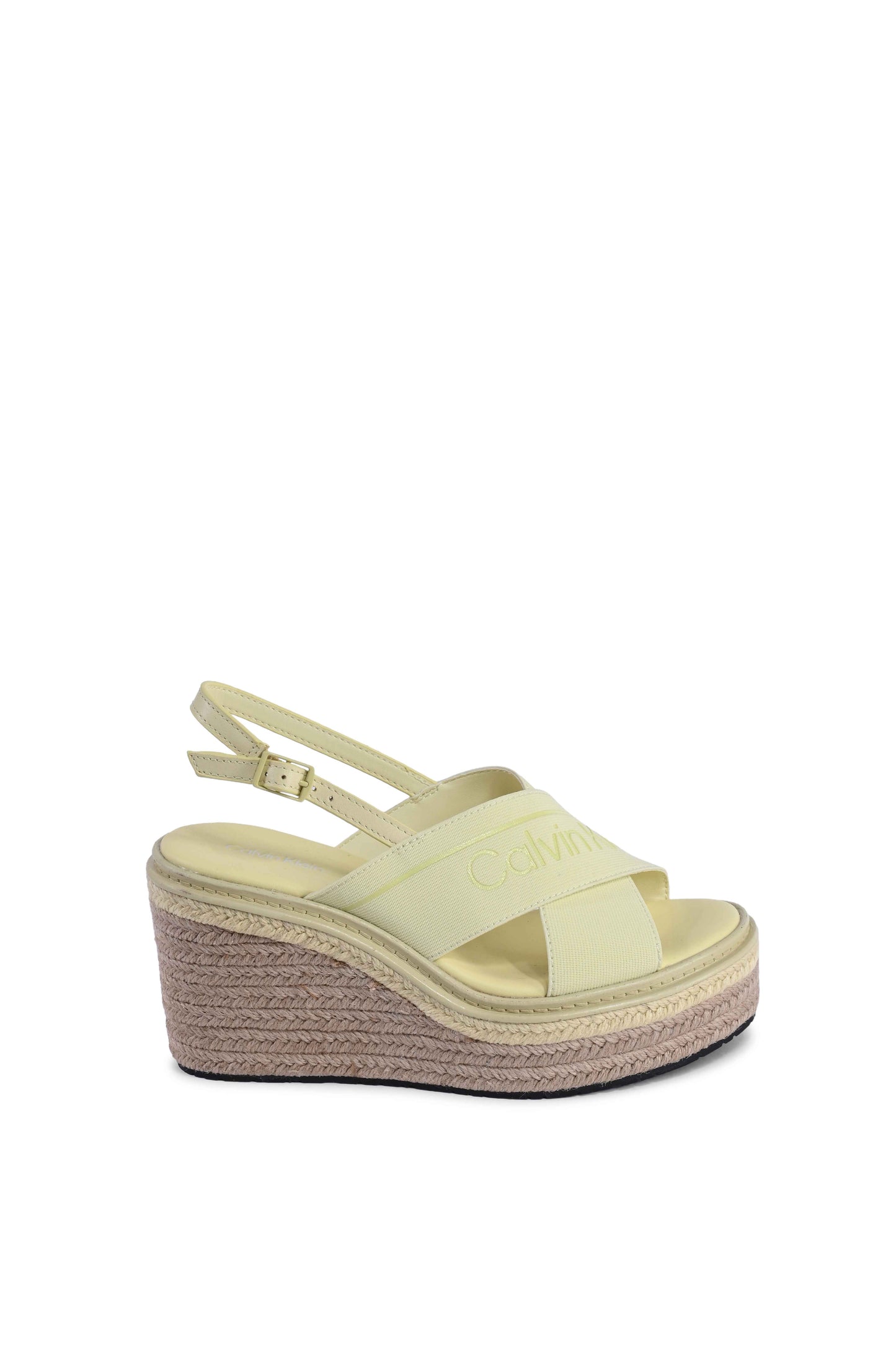Calvin Klein Womens Wedge Yellow HW0HW01965ZCW