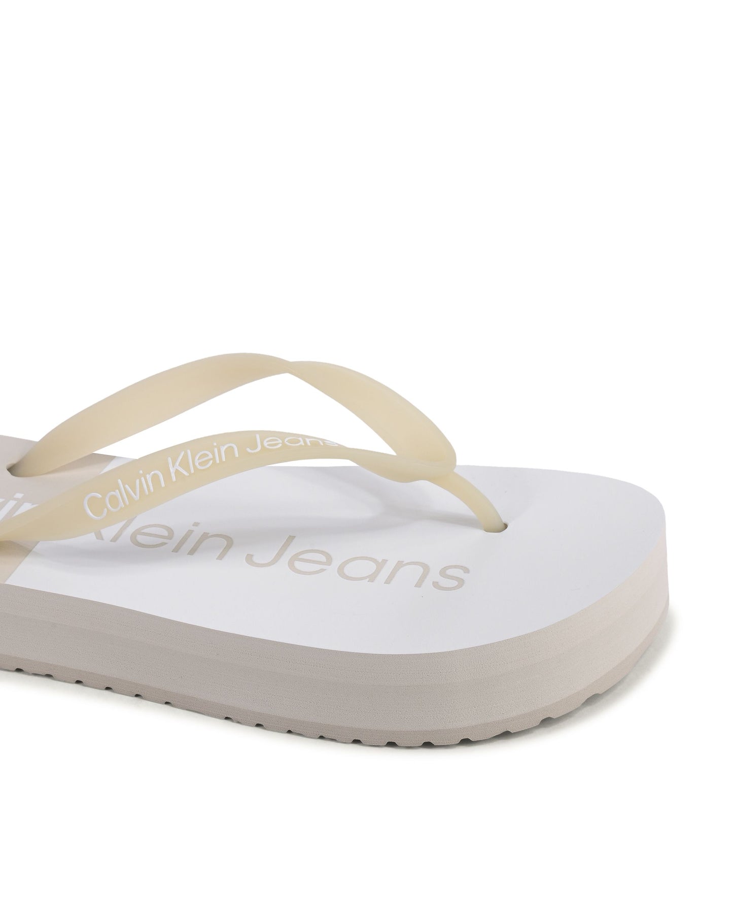 Calvin Klein Womens Flip Flop Black YW0YW0161701N
