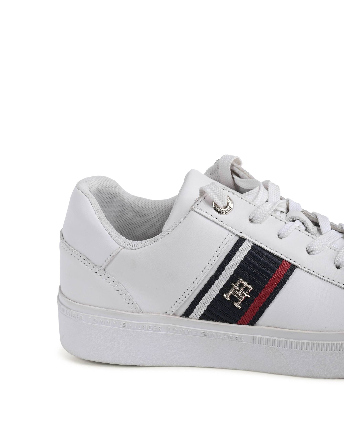 Tommy Hilfiger Womens Sneaker White FW0FW07379YBS