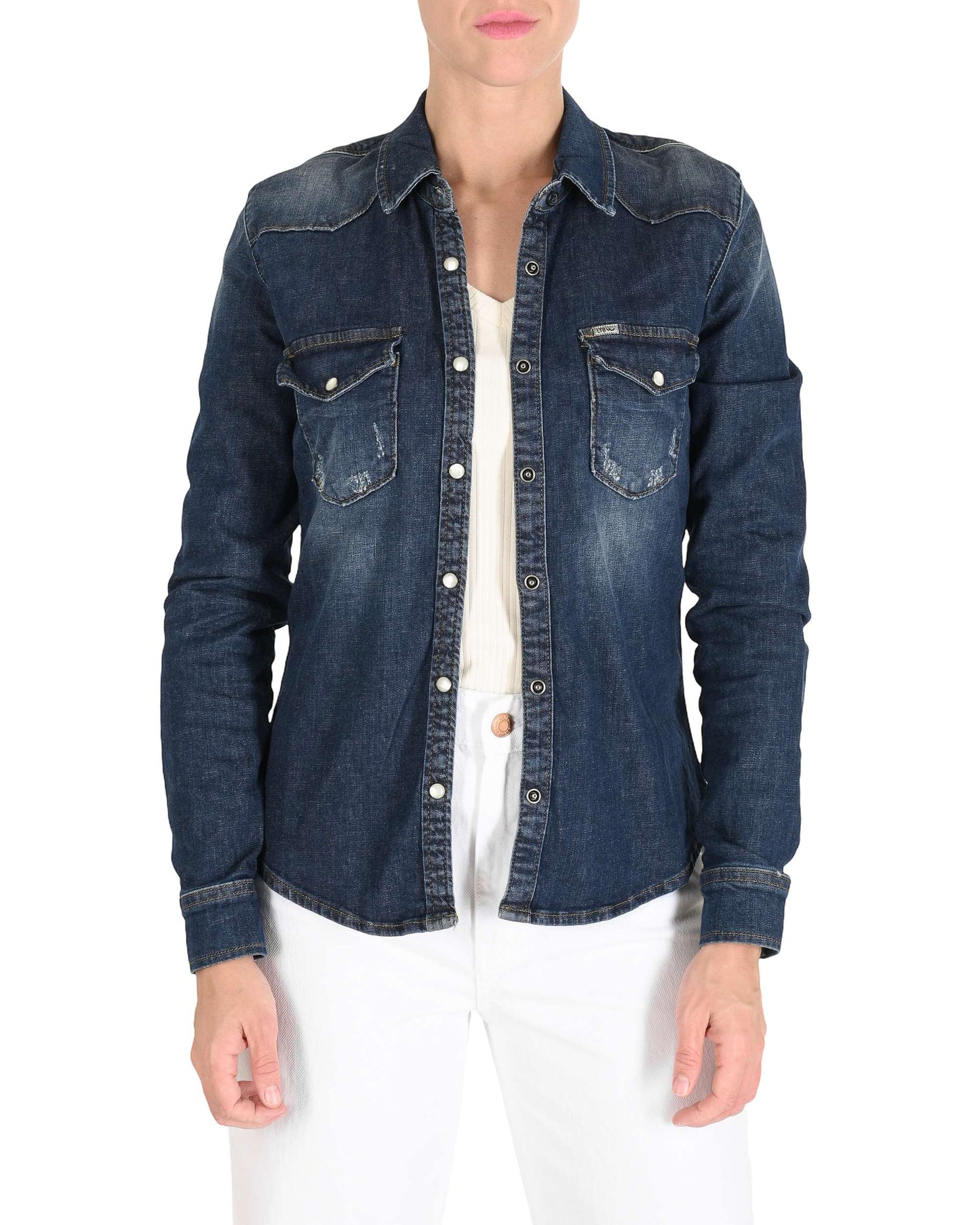 LTB Womens Denim Shirt 60474 53937 LUCINDA