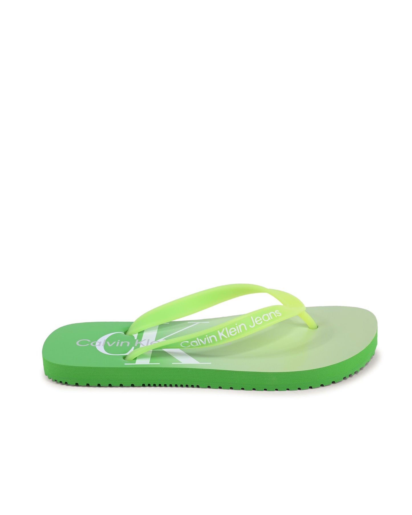 Calvin Klein Women Flip Flops GREEN YW0YW0140102H