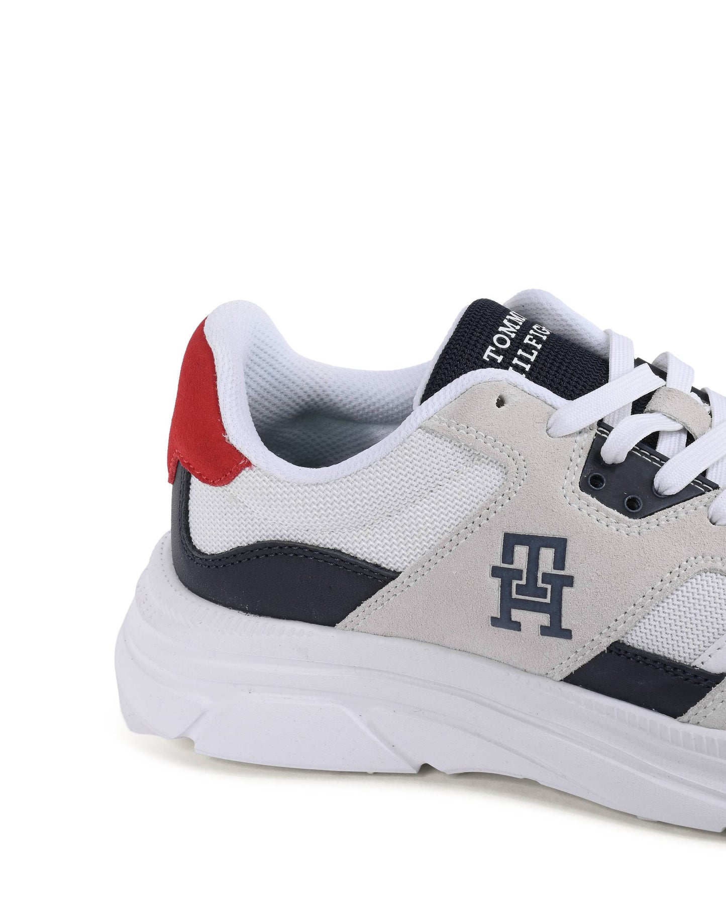 Tommy Hilfiger Mens Sneaker White FM0FM04878YBS
