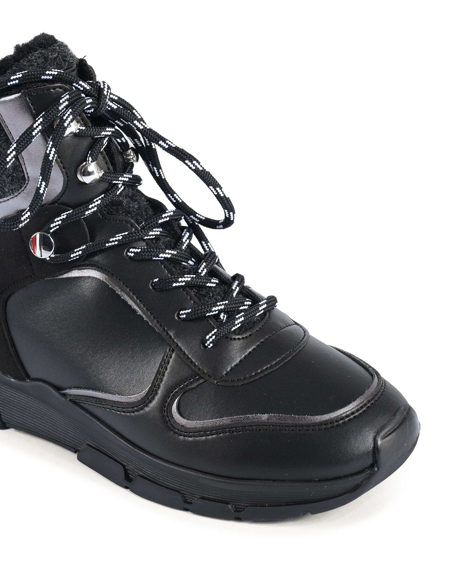 Tommy Hilfiger Womens Boots Black FW0FW06074BDS