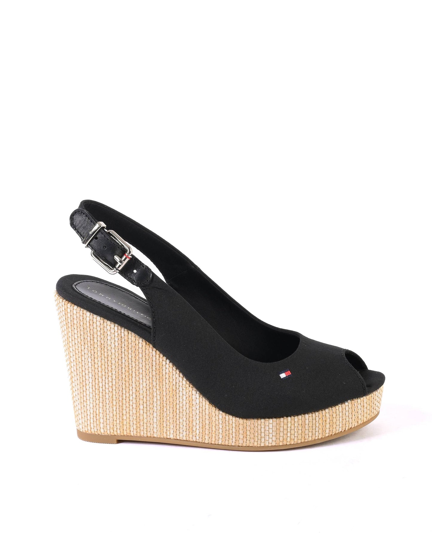 Tommy Hilfiger Womens Sandal Black FW0FW04789BDS