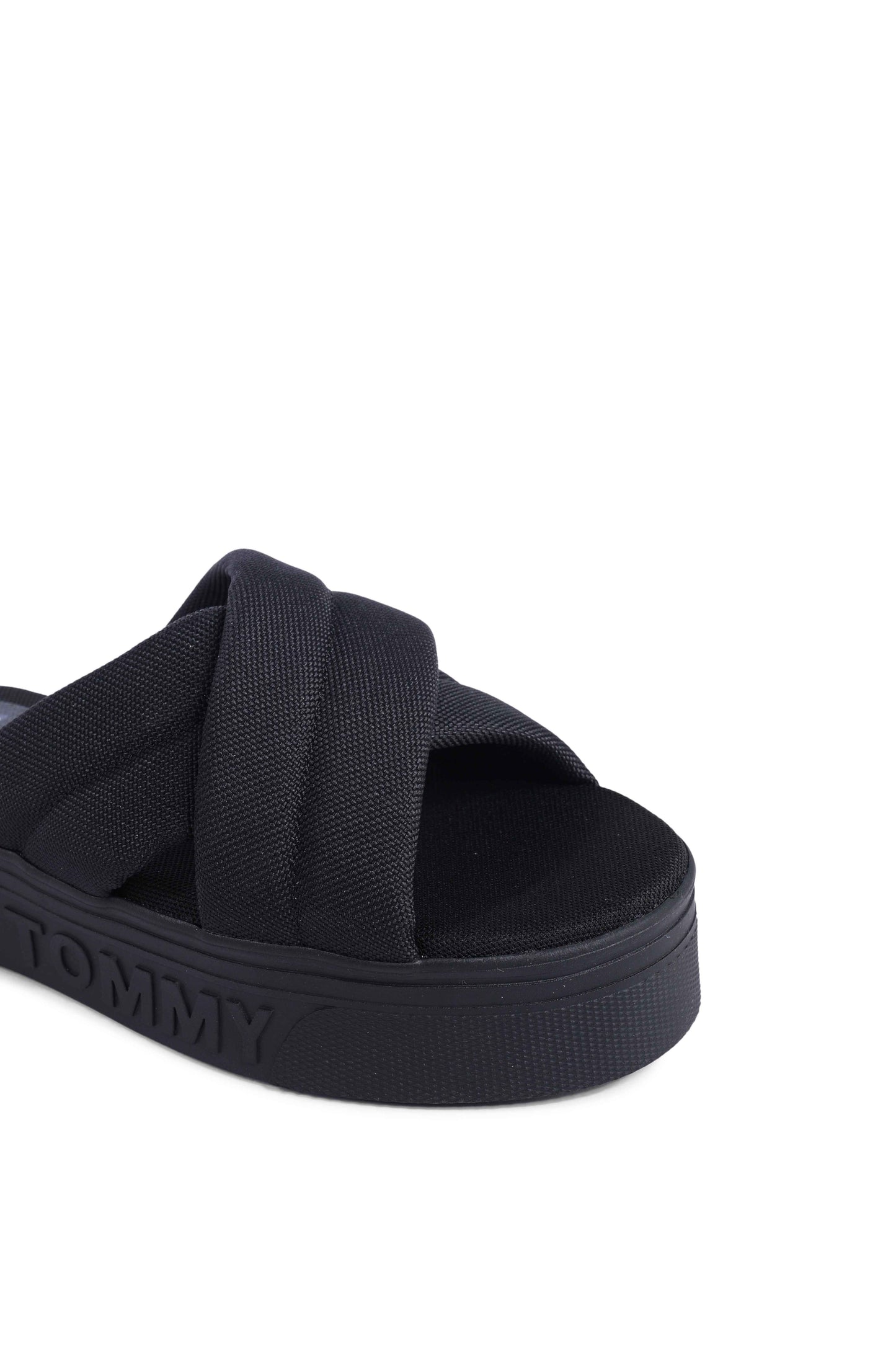 Tommy Hilfiger Womens Sandal Black EN0EN02465BDS