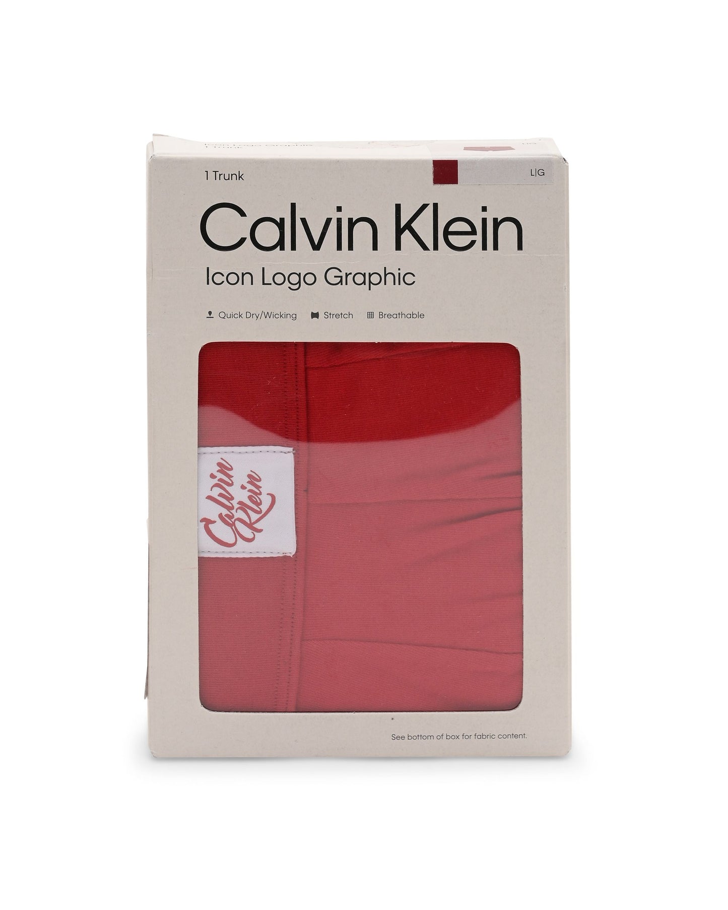 Calvin Klein Mens Trunk LV00NB4487XMD