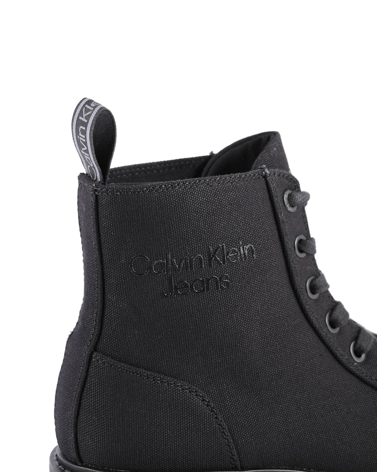 Calvin Klein Womens Boots Black YW0YW005820GL