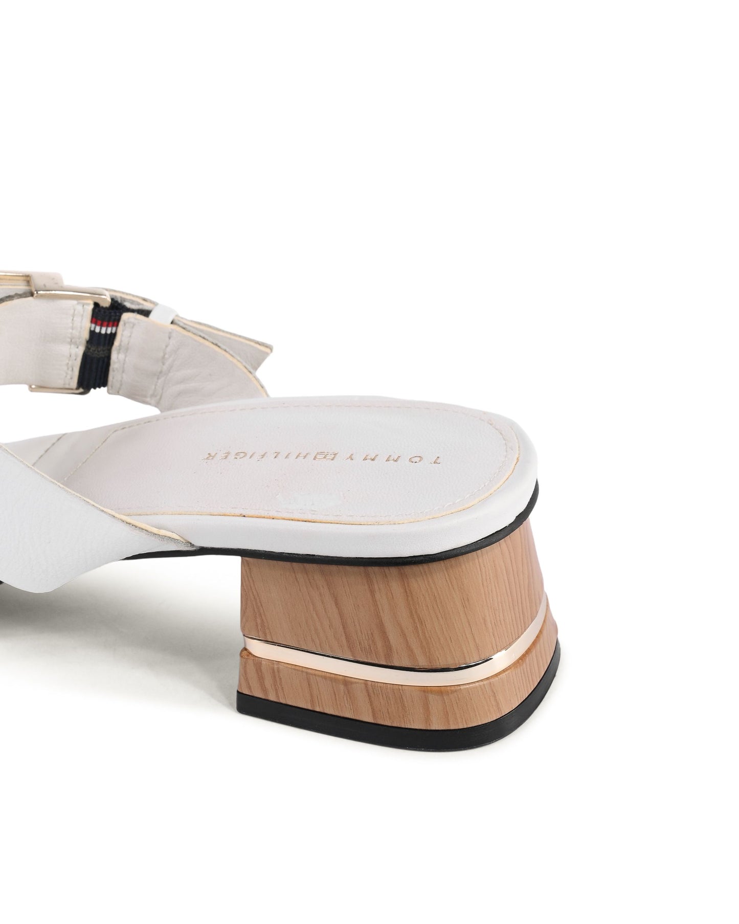 Tommy Hilfiger Womens Sandal White FW0FW07017YBL