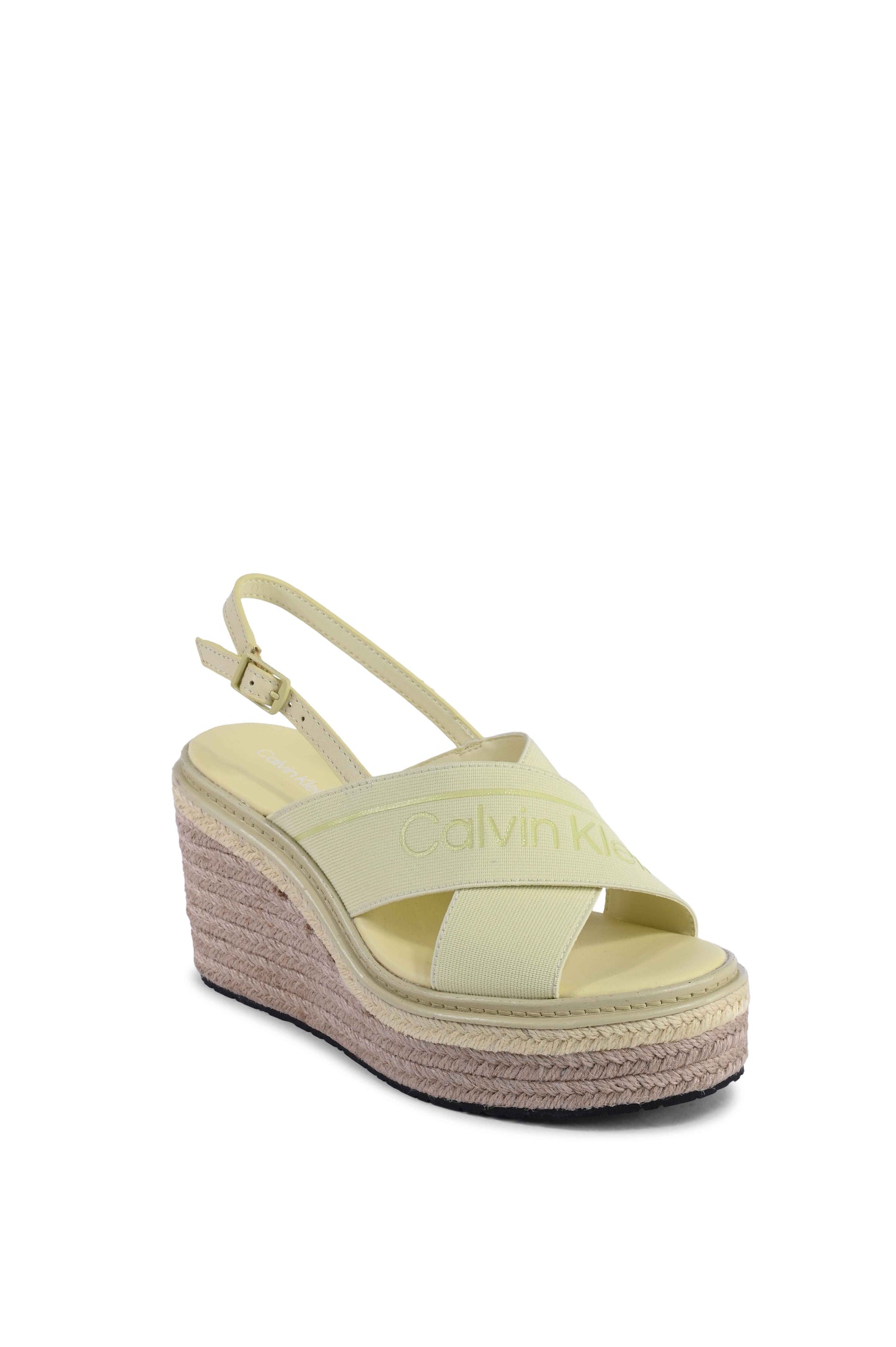 Calvin Klein Womens Wedge Yellow HW0HW01965ZCW