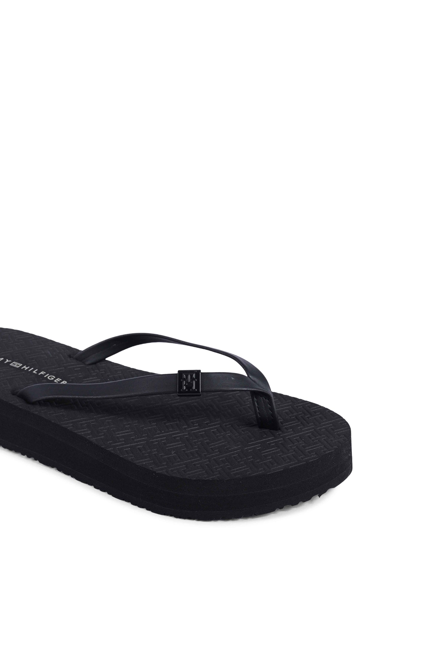 Tommy Hilfiger Womens Flip flop Black FW0FW07854BDS
