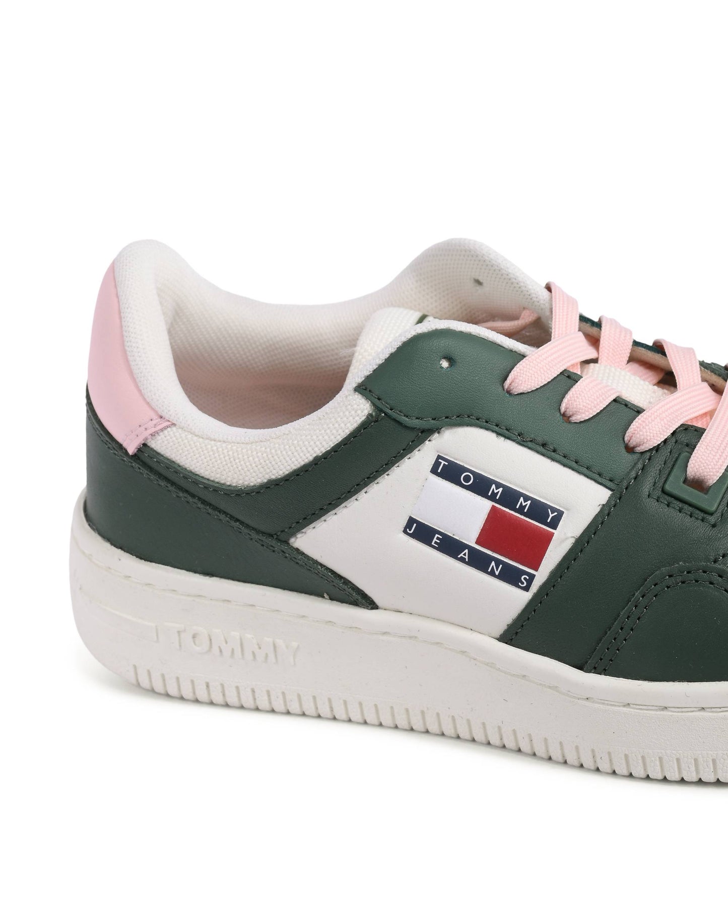 Tommy Hilfiger Womens Sneaker Green EN0EN02204MBG