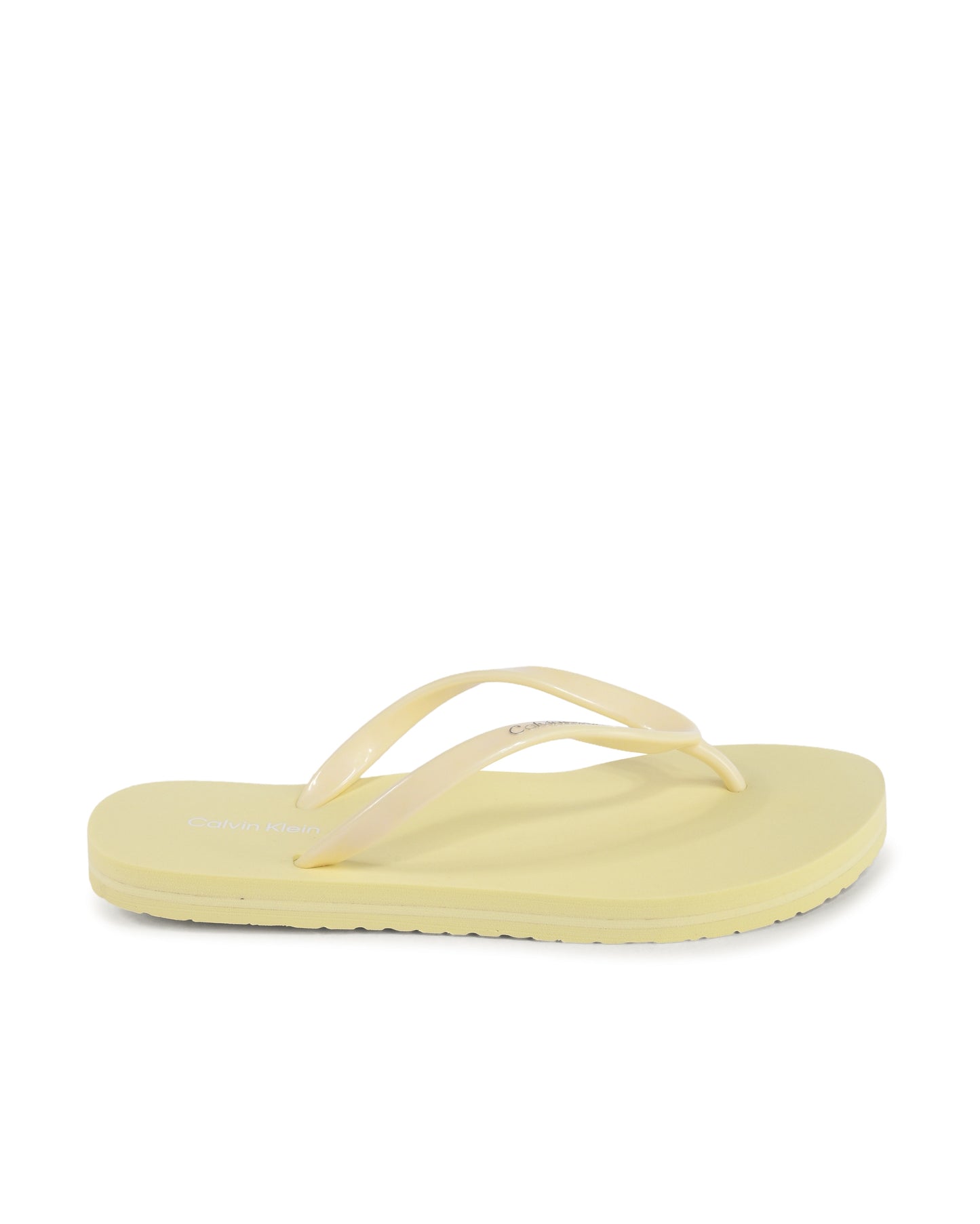 Calvin Klein Women Flip Flops YELLOW HW0HW02043ZCW