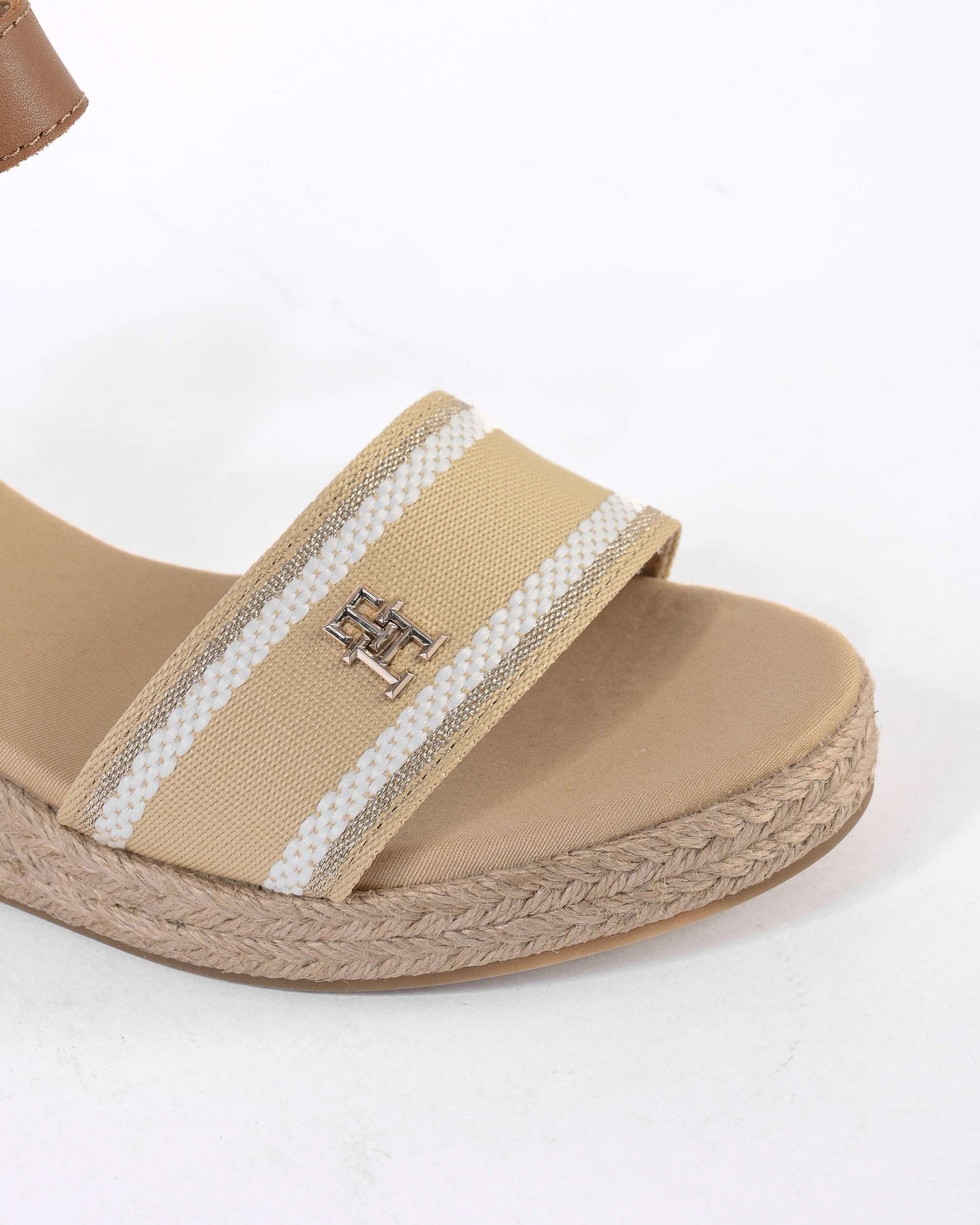 Tommy Hilfiger Womens Sandal Beige FW0FW08044ACR