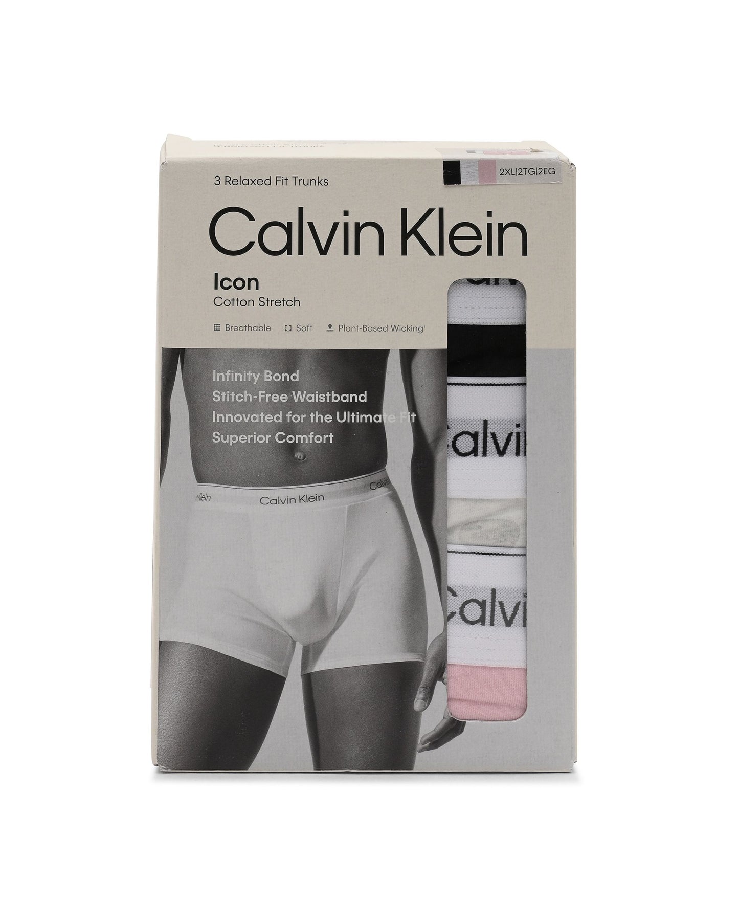 Calvin Klein Mens Trunk LV00NB4286VR0