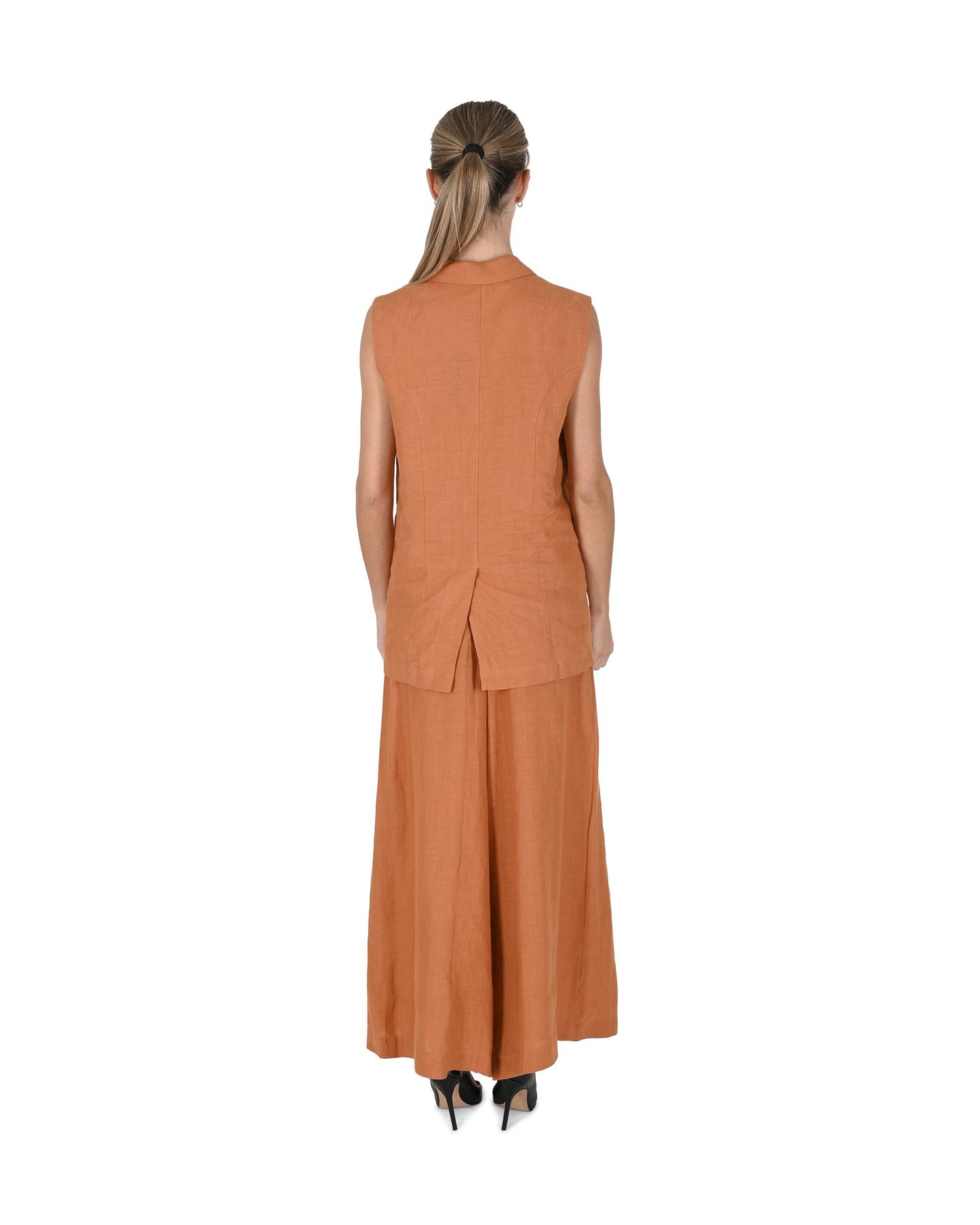 Nevro Womens Vest CHORA LINEN VEST MA2
