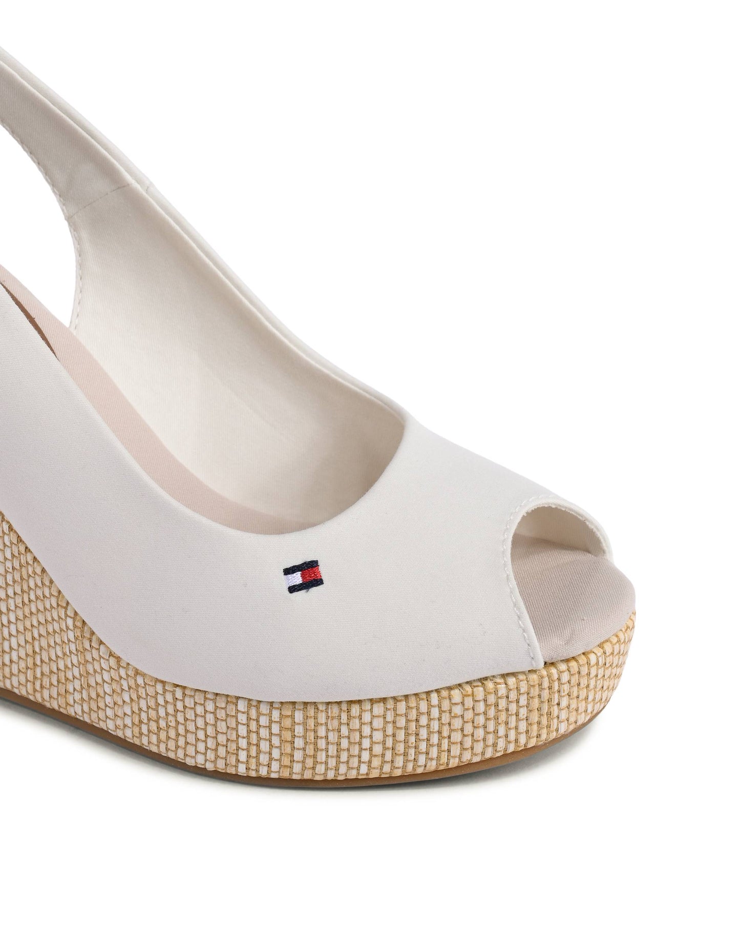 Tommy Hilfiger Womens Wedge White FW0FW04789YBI