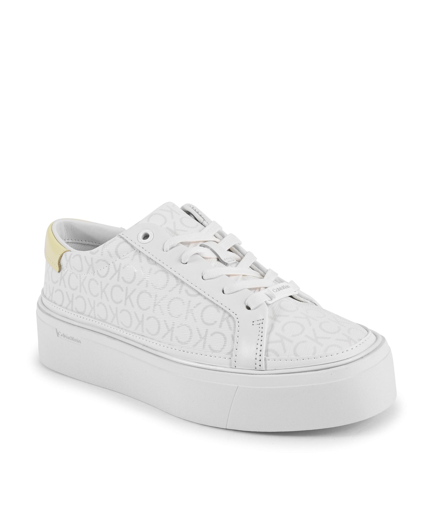 Calvin Klein Womens Sneaker White HW0HW019110K6