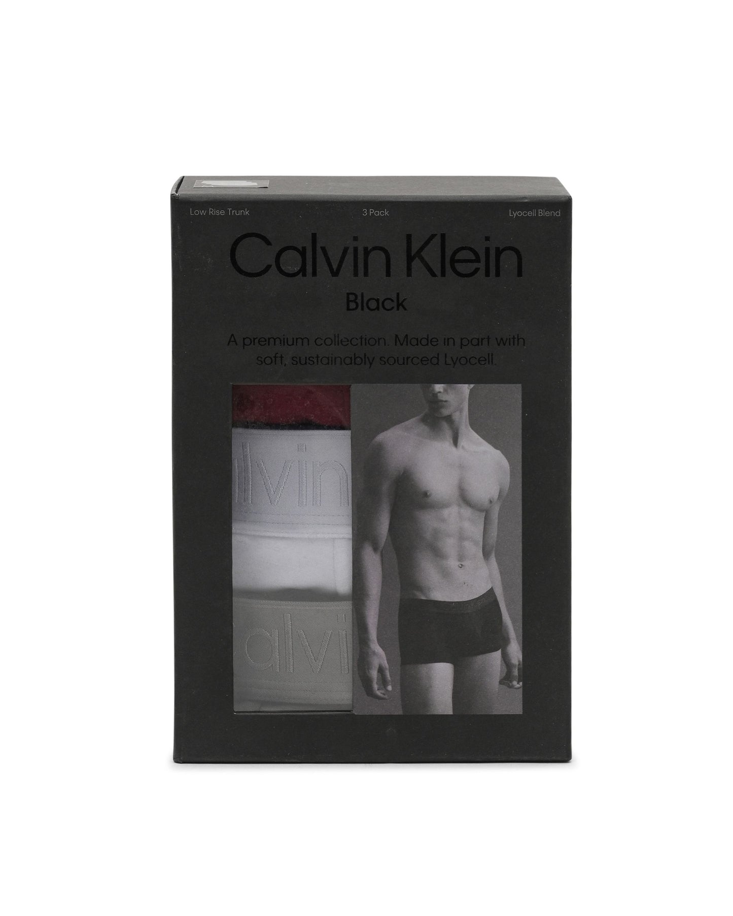 Calvin Klein Mens Low Rise Trunk 000NB3651AGN2