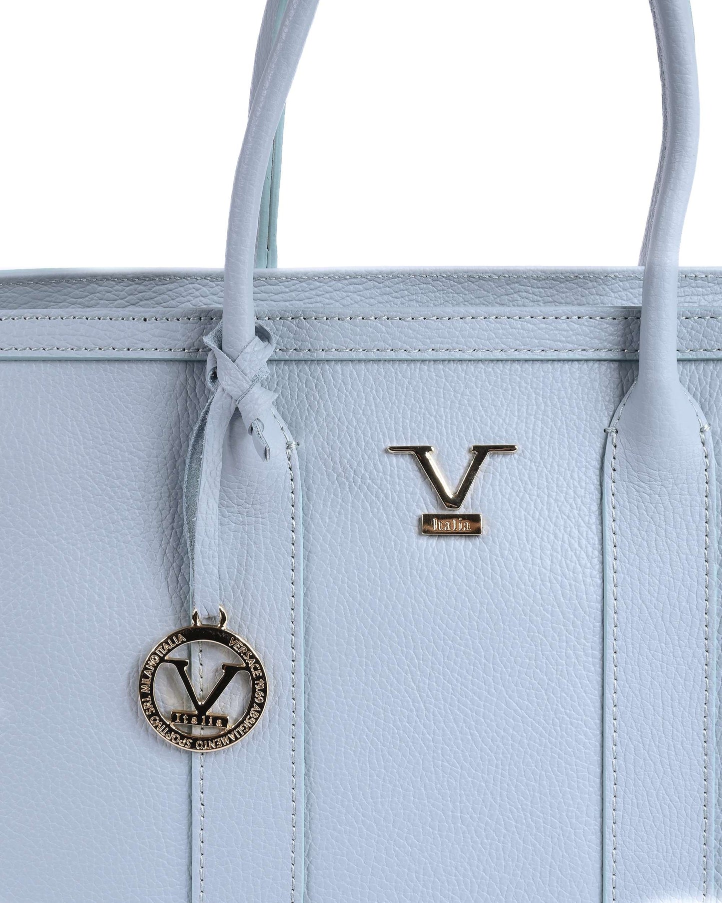 V Italia Womens Handbag CA1030 DOLLARO CELESTE