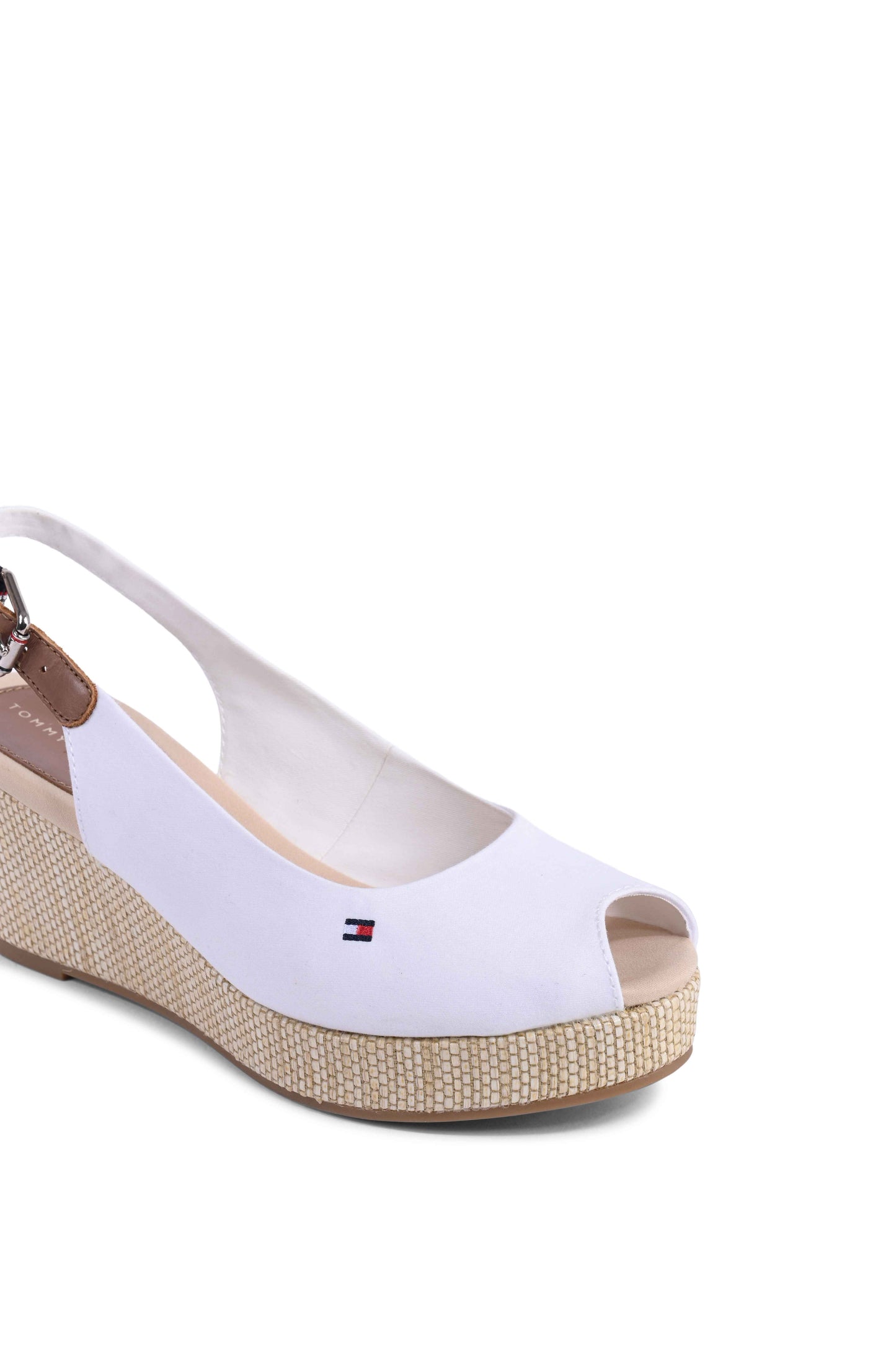 Tommy Hilfiger Womens Wedge White FW0FW04788YBL