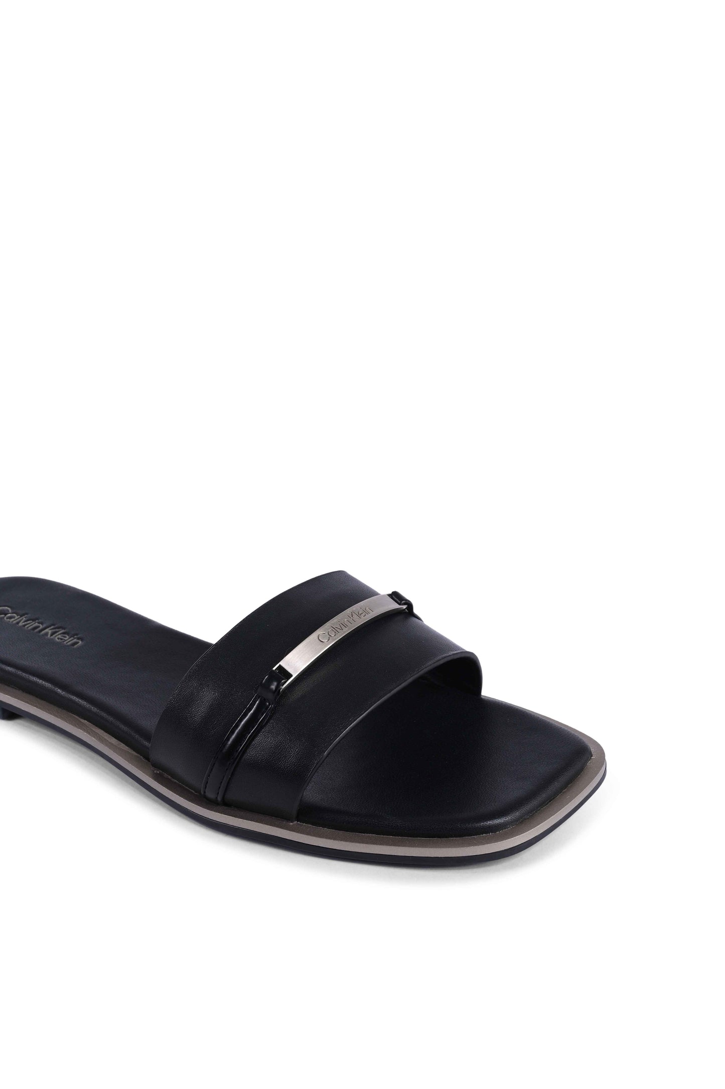 Calvin Klein Womens Sandal Black HW0HW02011BEH