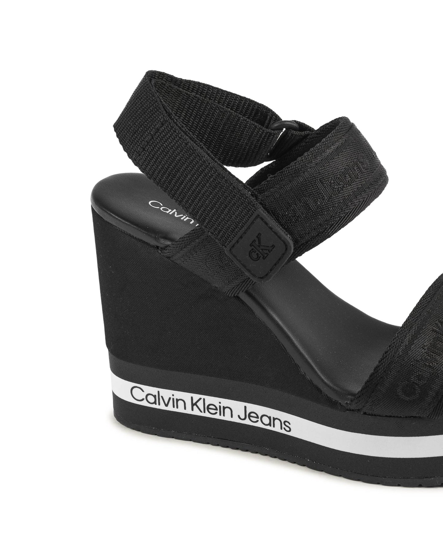 Calvin Klein Womens Sandal Black YW0YW00572BDS