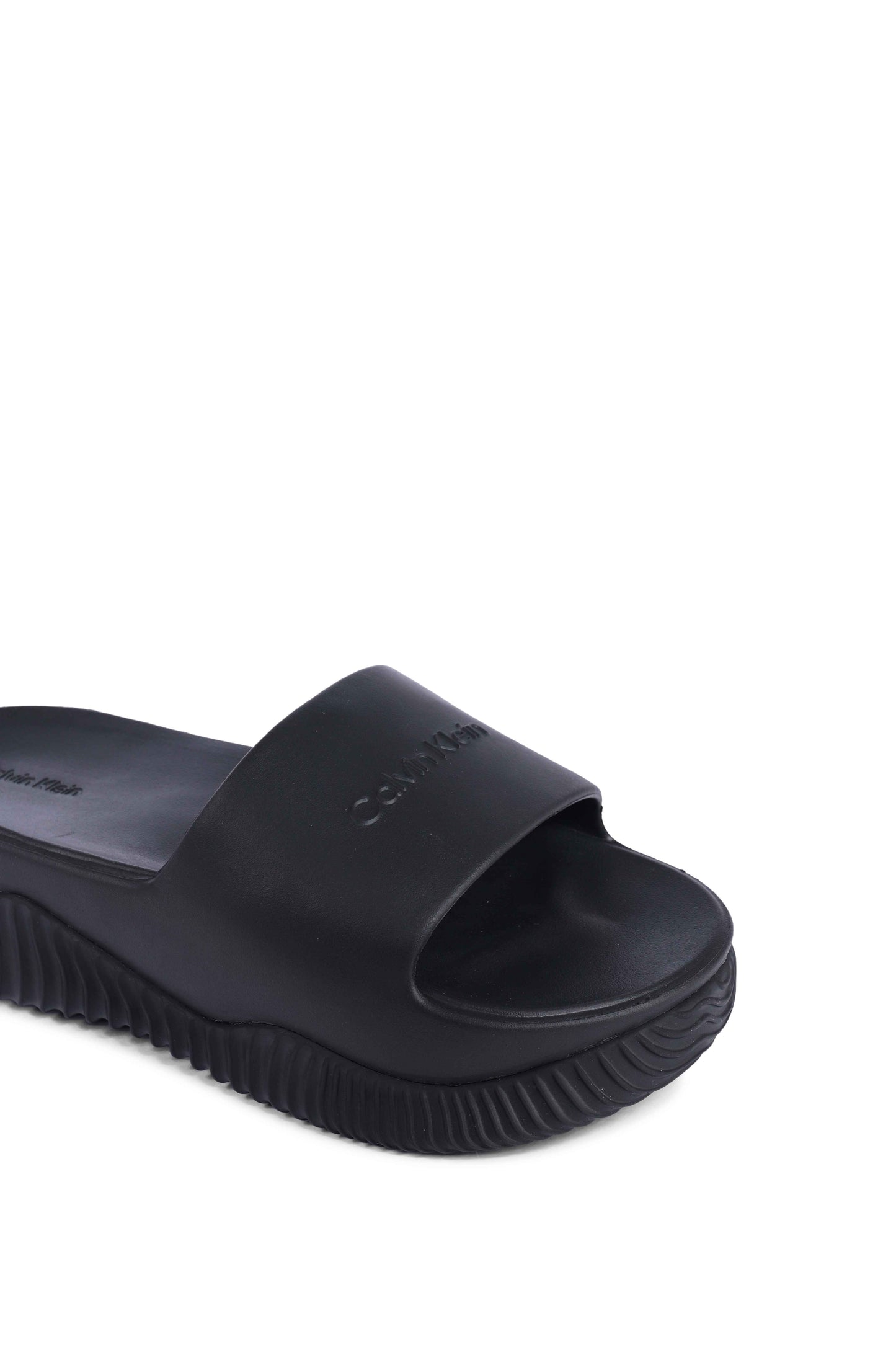 Calvin Klein Womens Slide Black HW0HW01850BEH