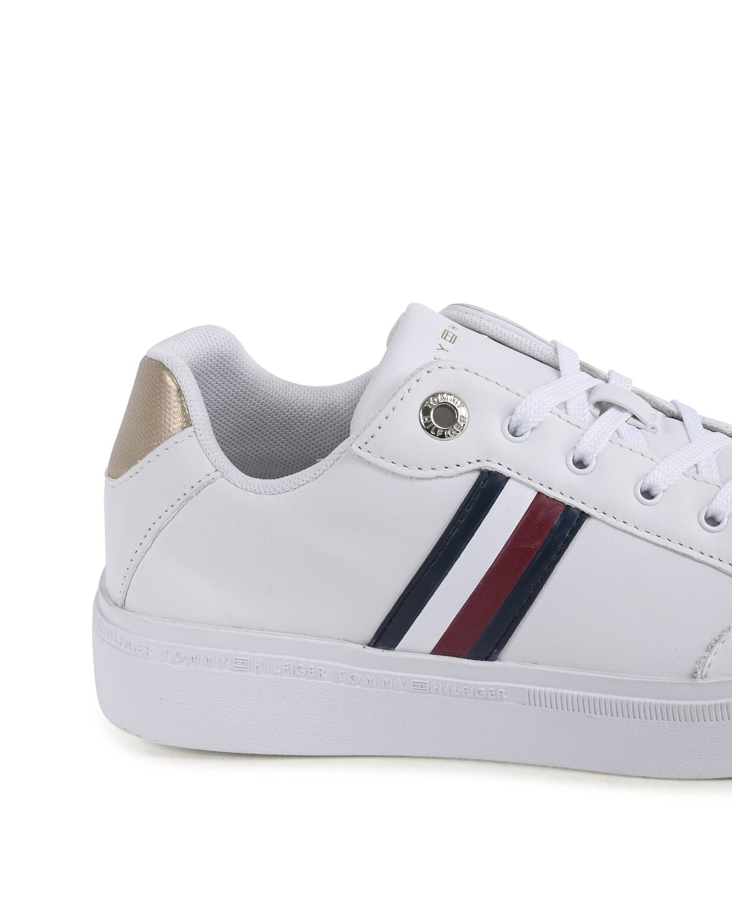 Tommy Hilfiger Womens Sneaker White FW0FW07446YBS
