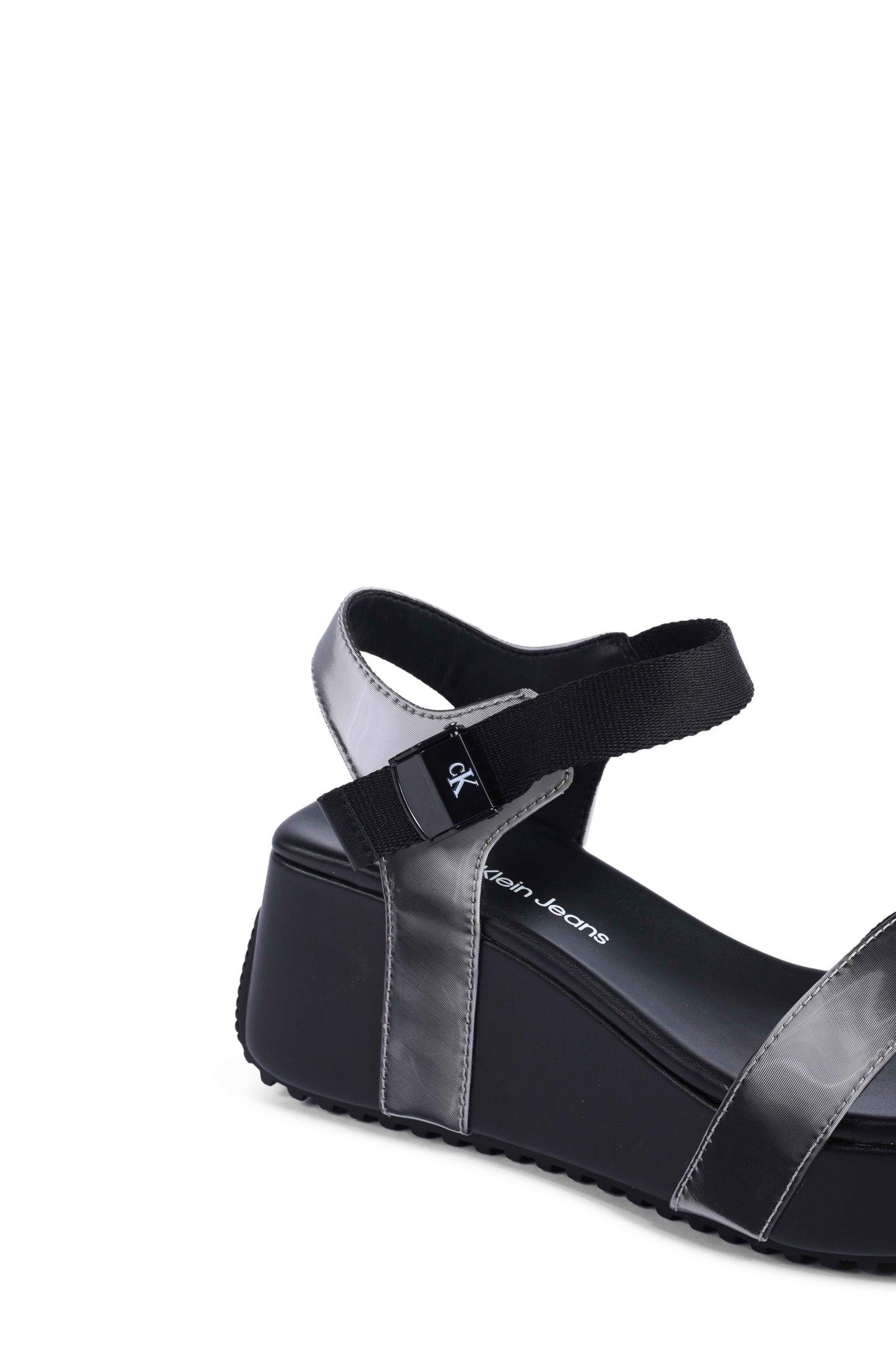 Calvin Klein Womens Wedge Black YW0YW013660GN