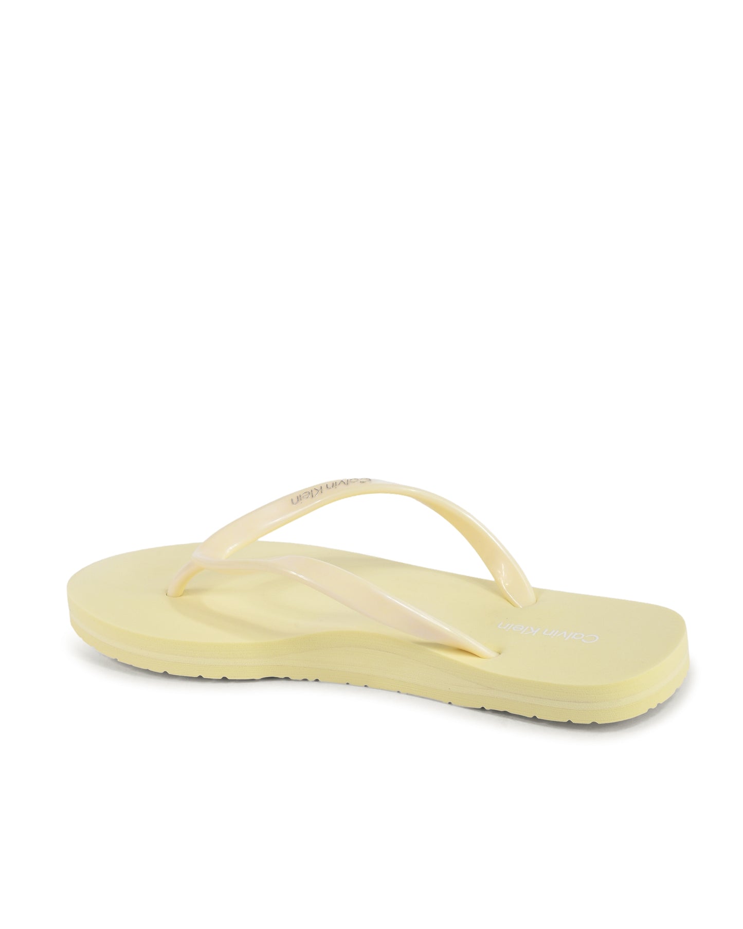 Calvin Klein Women Flip Flops YELLOW HW0HW02043ZCW
