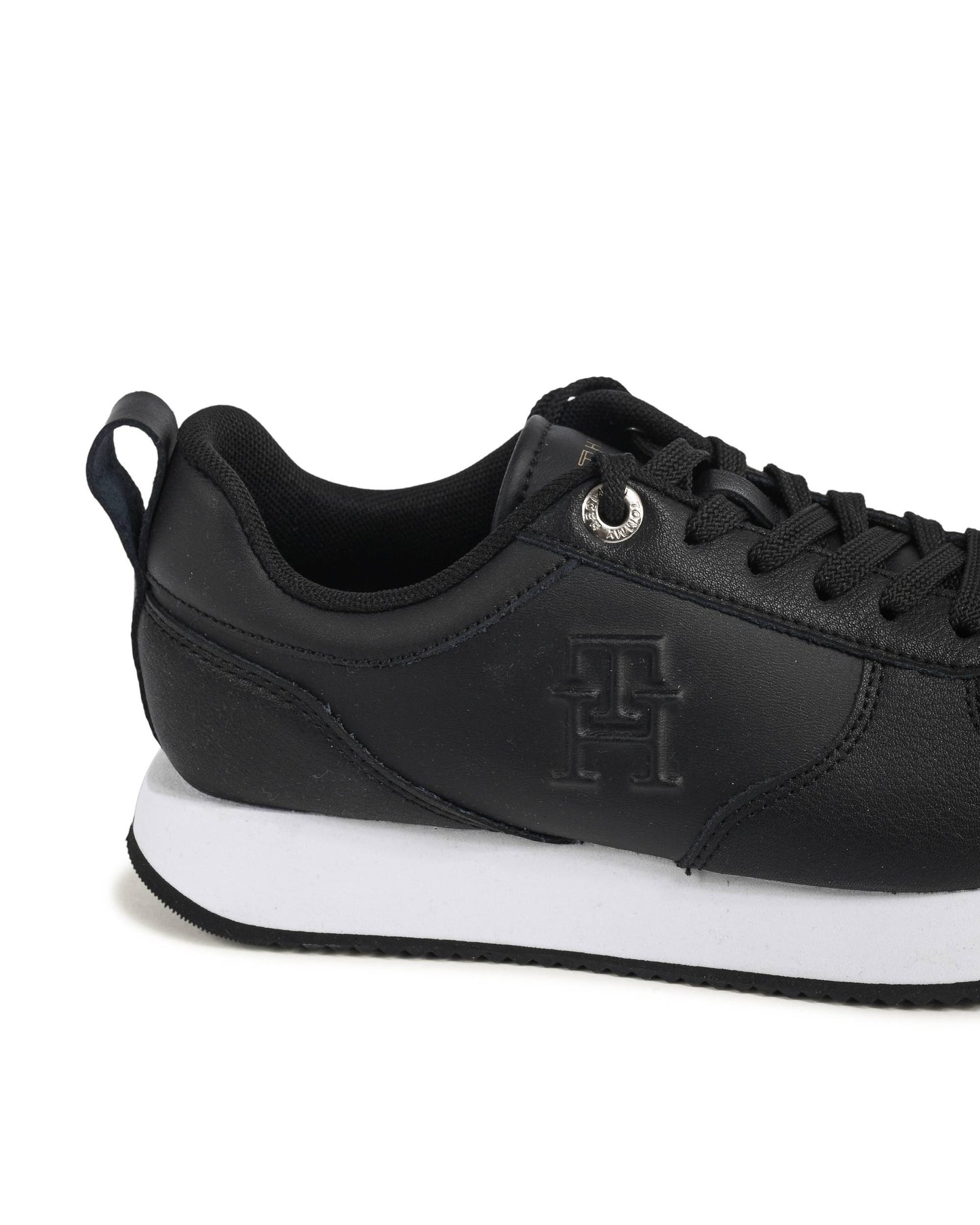 Tommy Hilfiger Womens Sneaker Black FW0FW07285BDS