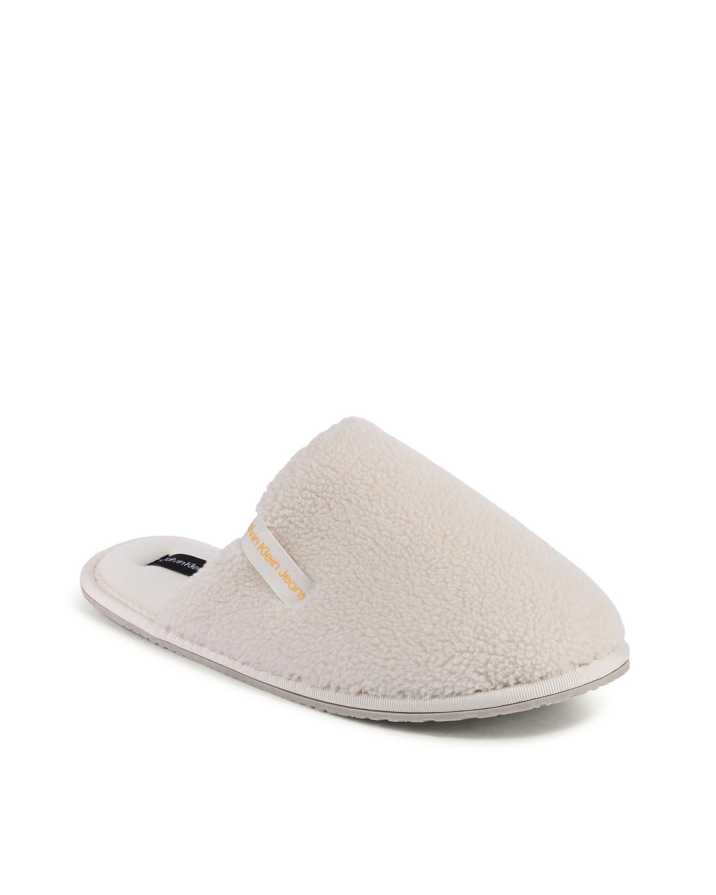 Calvin Klein Womens Slipper White YW0YW011480K7