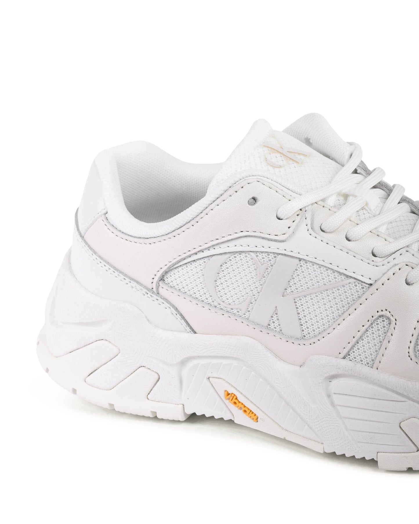 Calvin Klein Womens Sneaker White YW0YW01063YBR