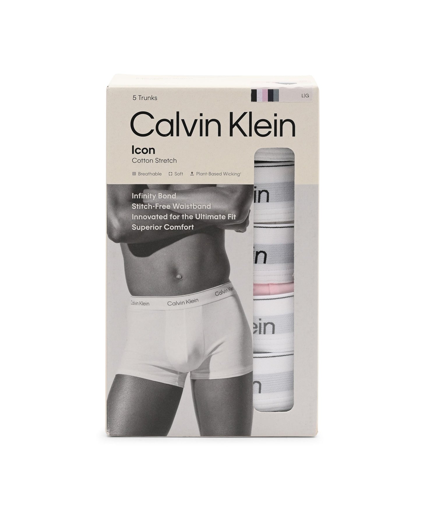 Calvin Klein Mens Trunk LV00NB4393VR4