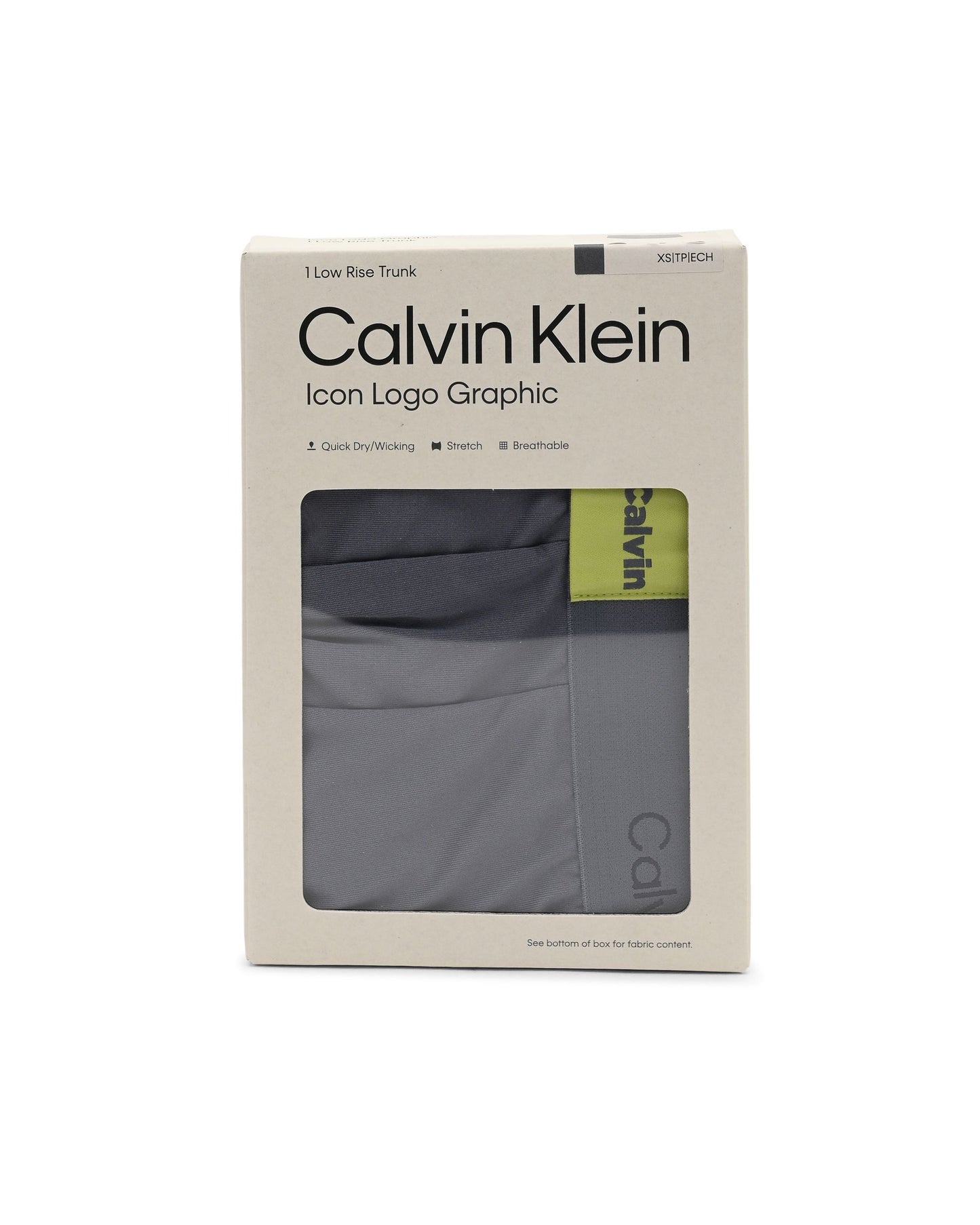 Calvin Klein Mens Low Rise Trunk LV00NB4440CVJ