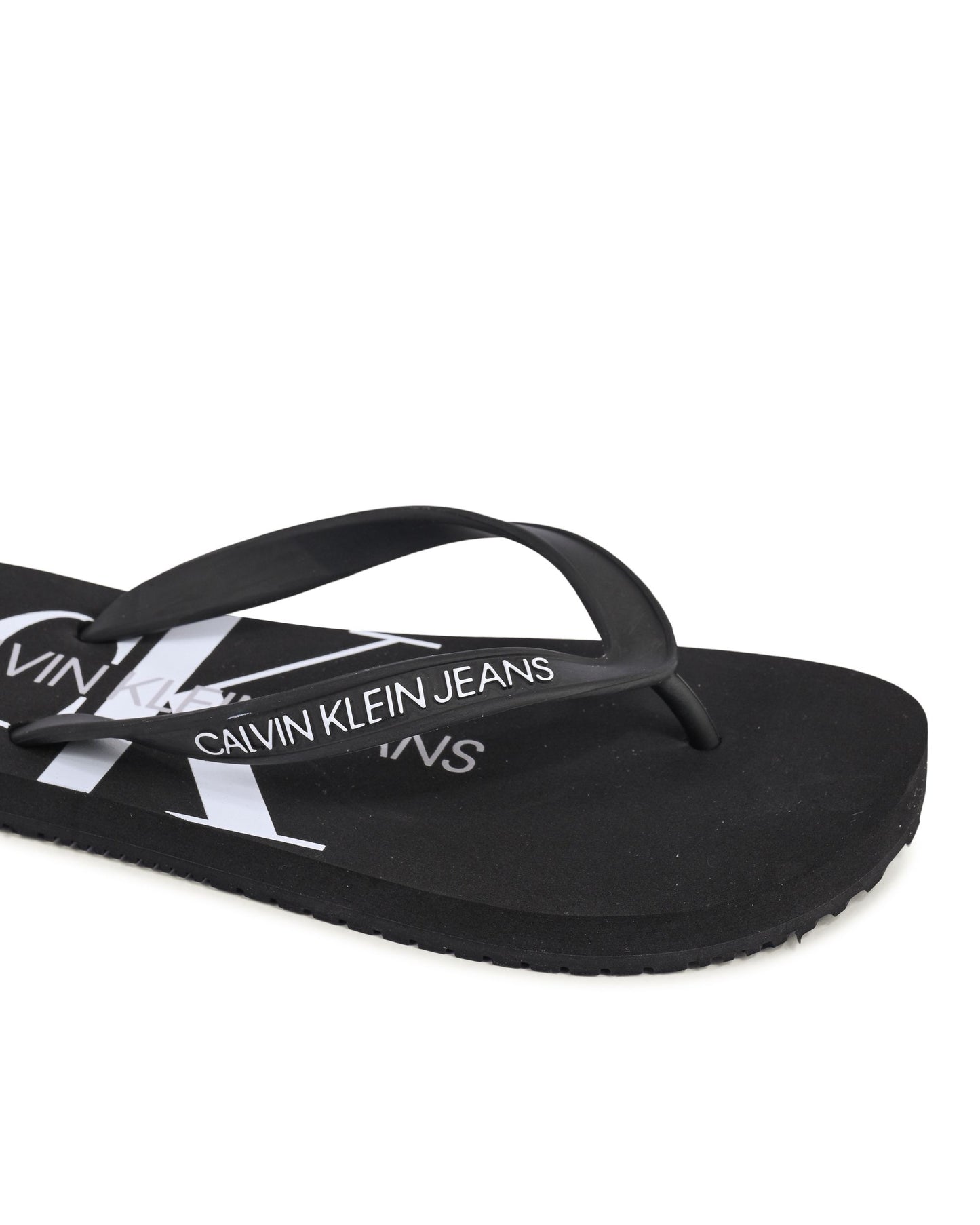 Calvin Klein Womens Flip Flop Black YW0YW00098BDS