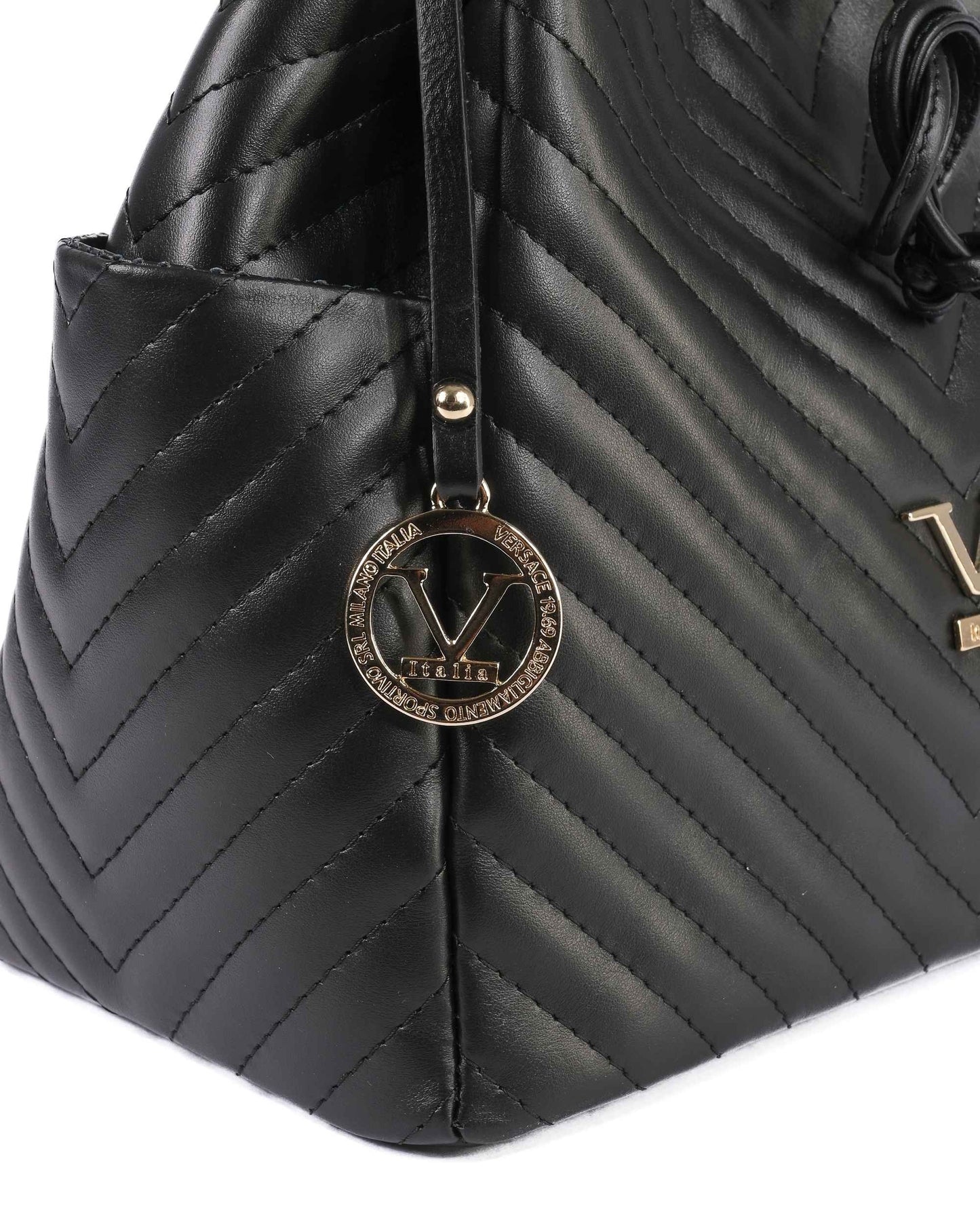 V Italia Womens Handbag BH10272 52 N SAUVAGE NERO
