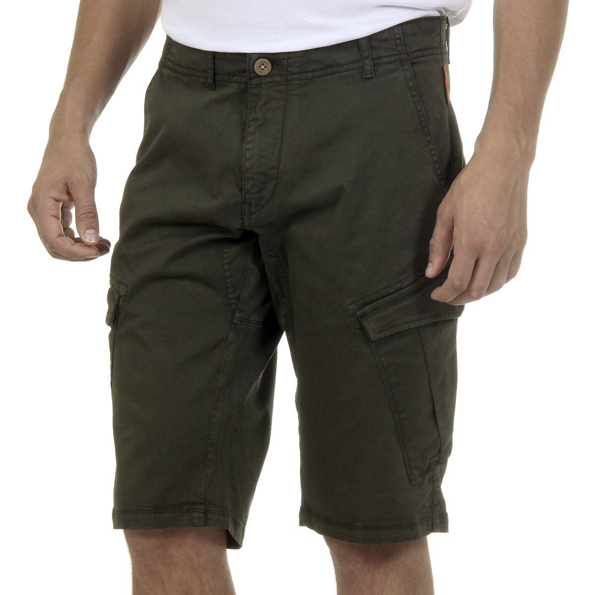 Andrew Charles Mens Shorts Green JAKO