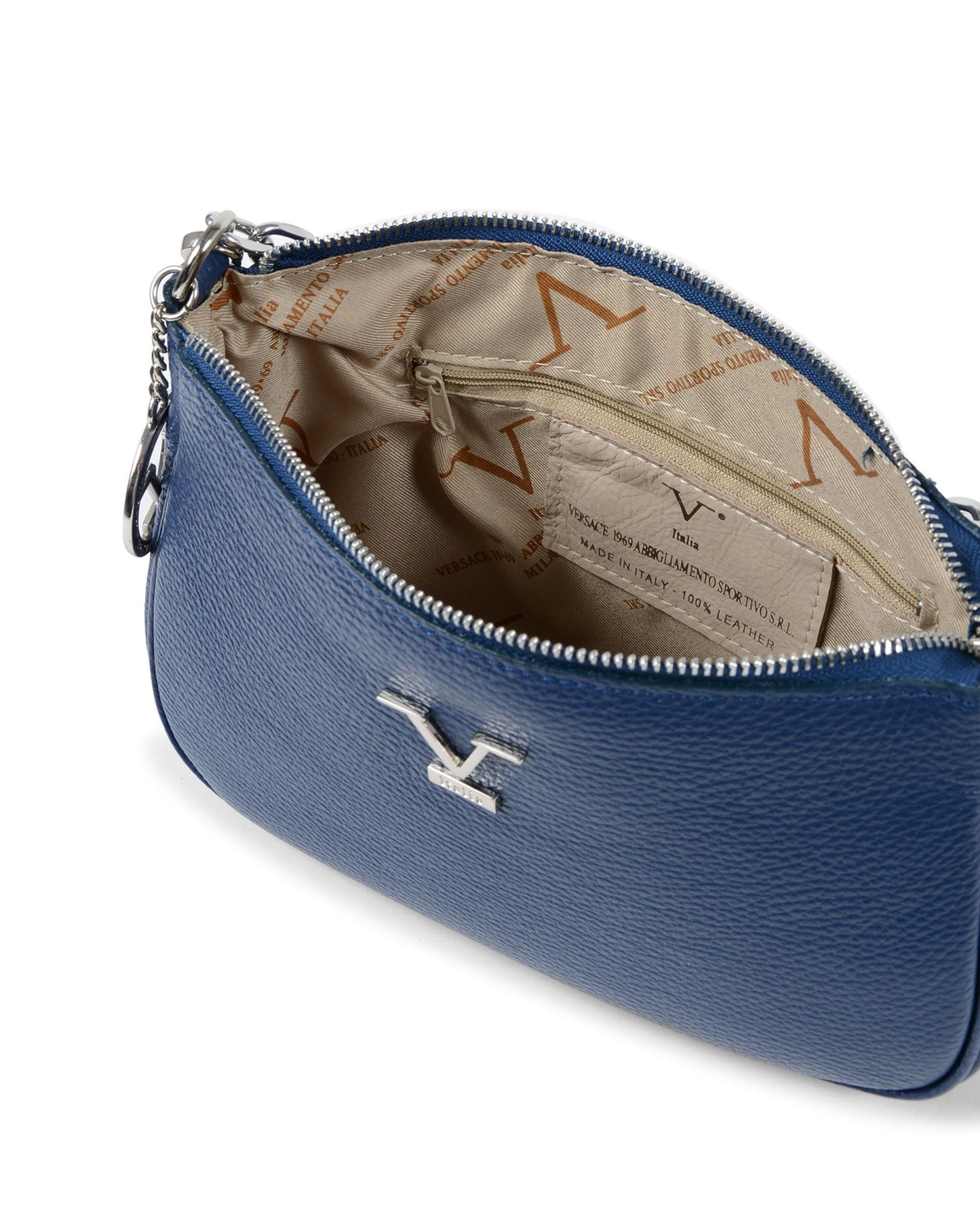 V Italia Womens Mini Bag Blue VE1735 CERVO BLUE JEANS