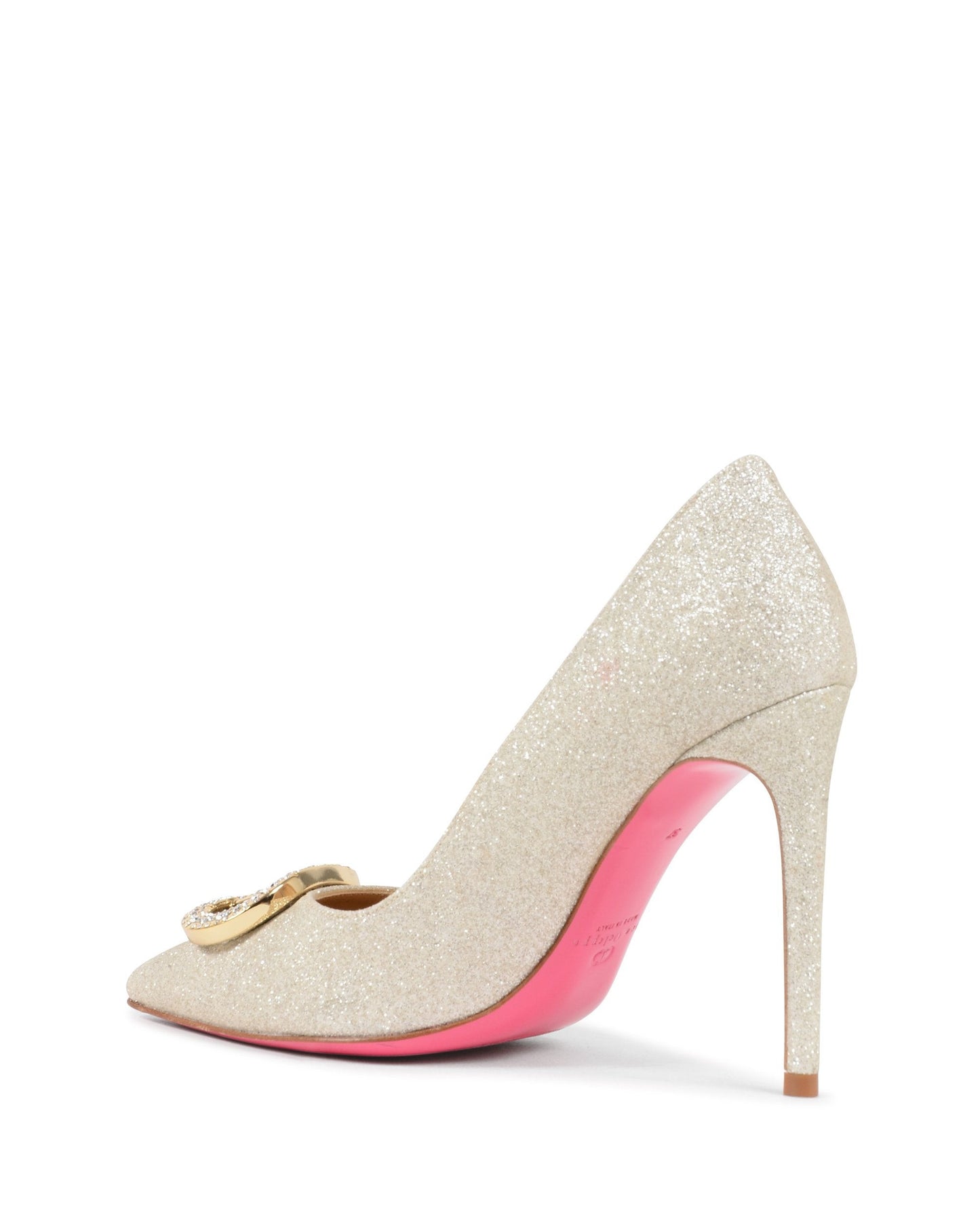 Cindarella Pump Bright Platinum