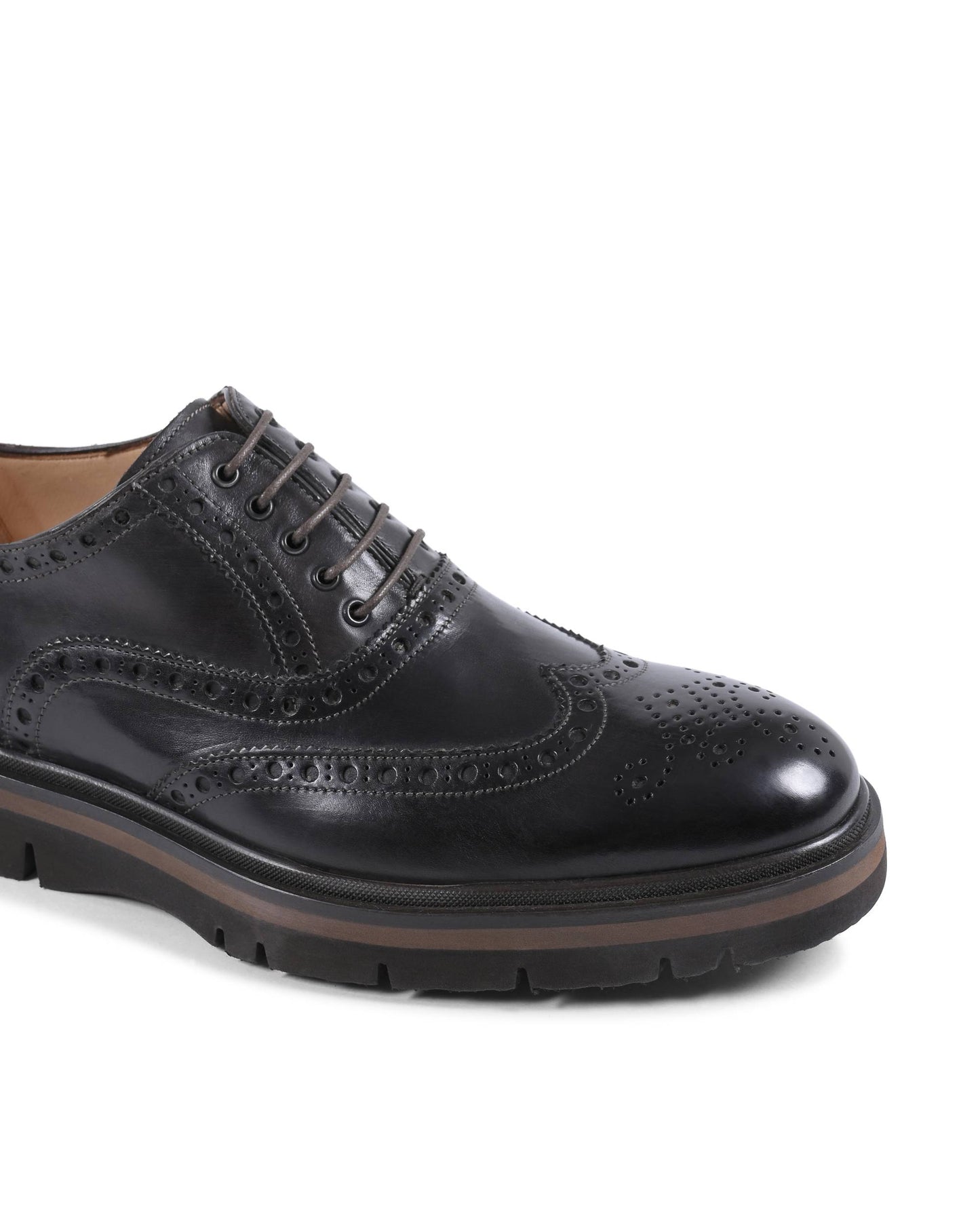 Dee Ocleppo Mens Brogue Shoes EB129 VITELLO T MORO