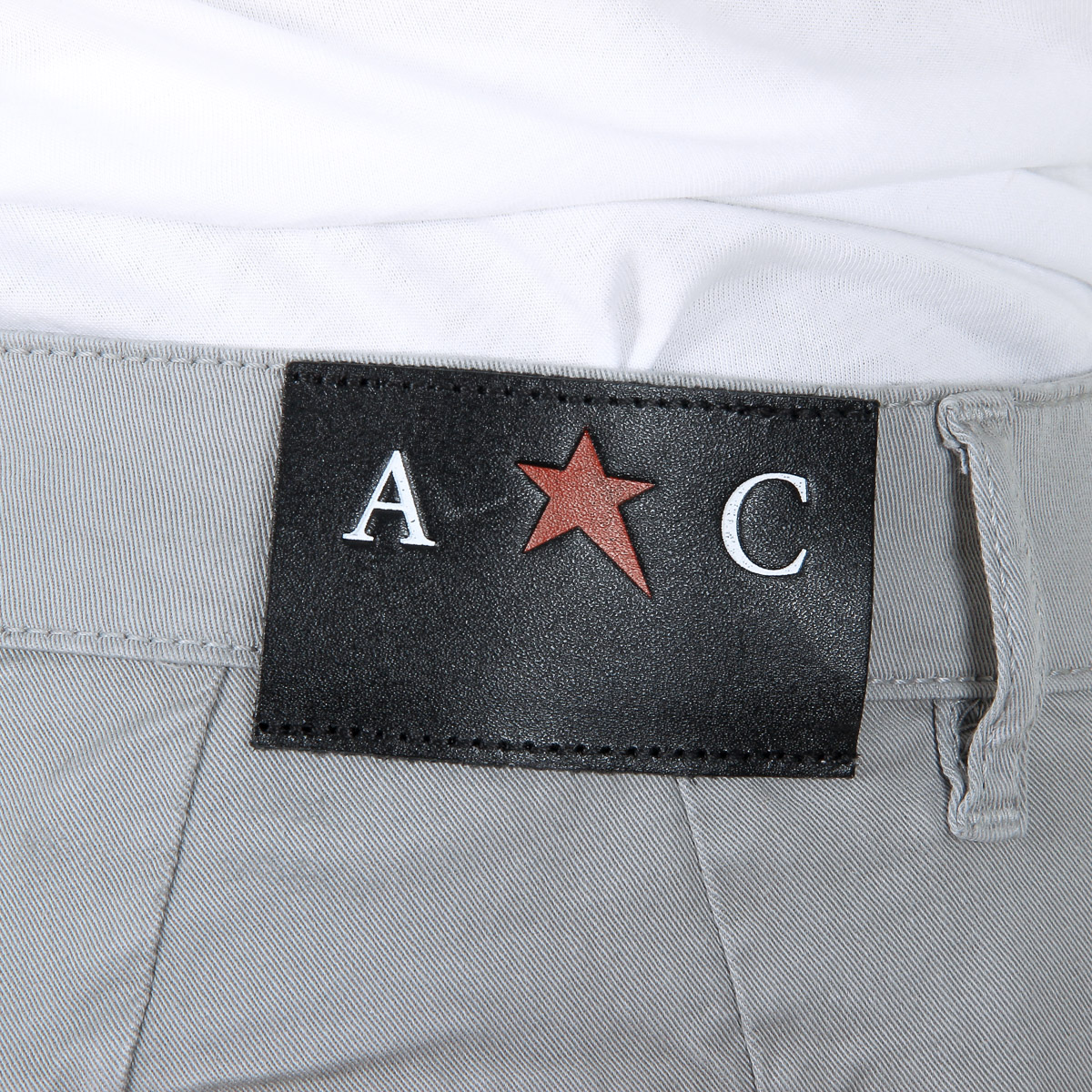Andrew Charles Mens Pants Light Grey AMARA