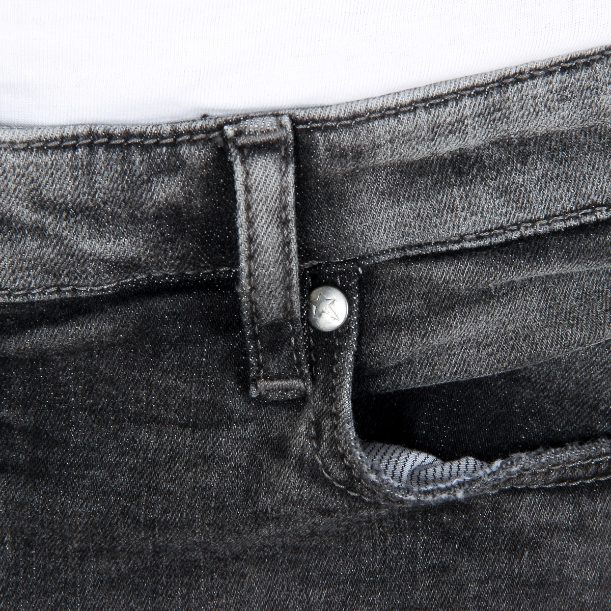 Andrew Charles Mens Jeans Dark Grey THOMAS