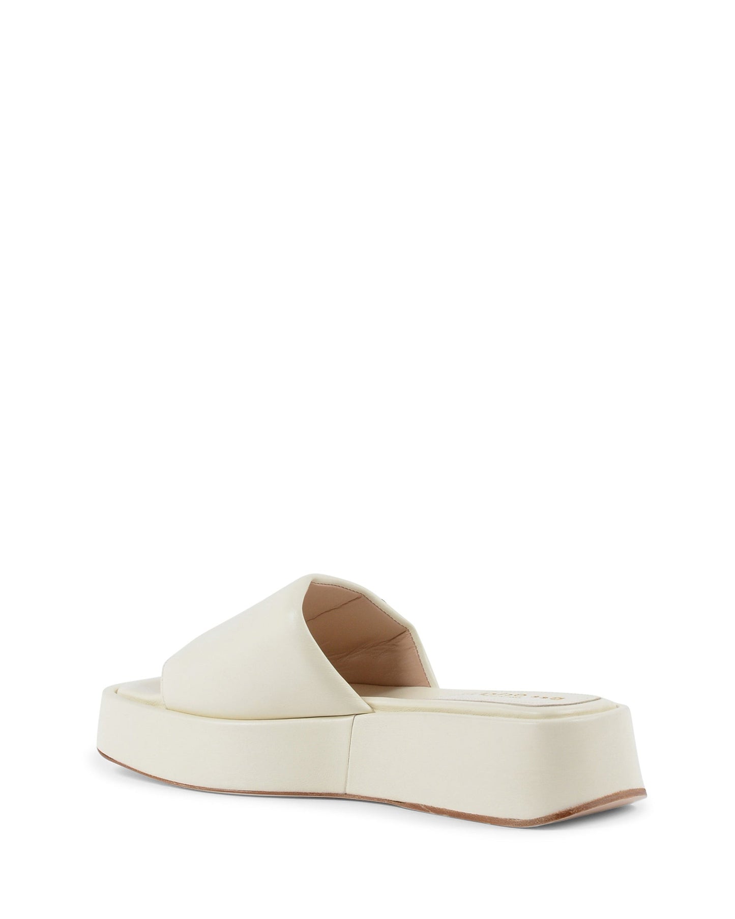 Kimmy Heeled Mule - Cream