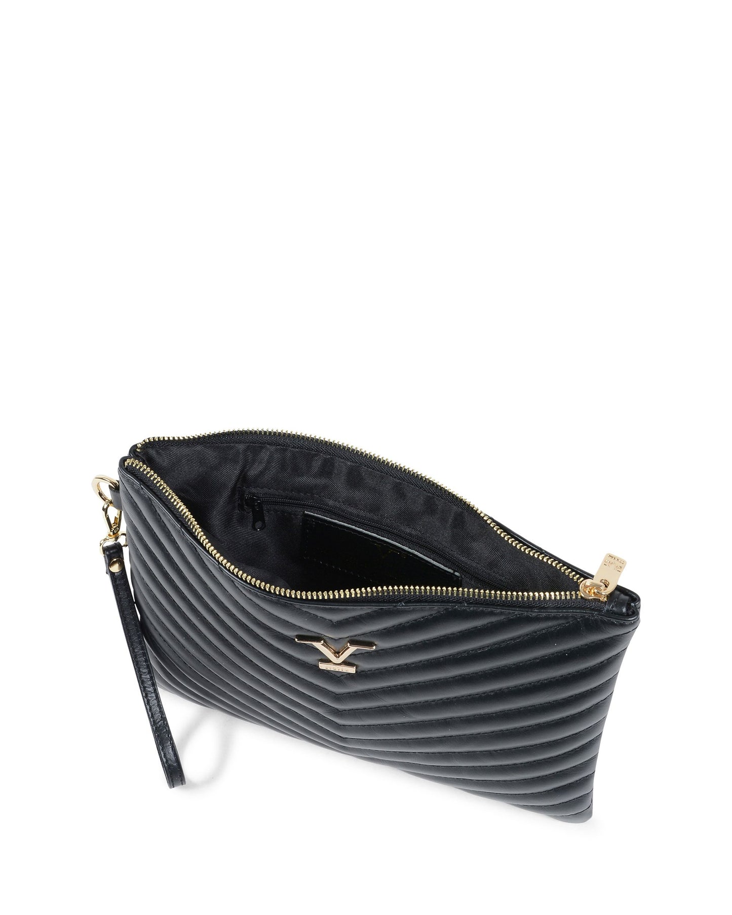 19V69 Italia Womens Clutch Black V613 52 SAUVAGE NERO