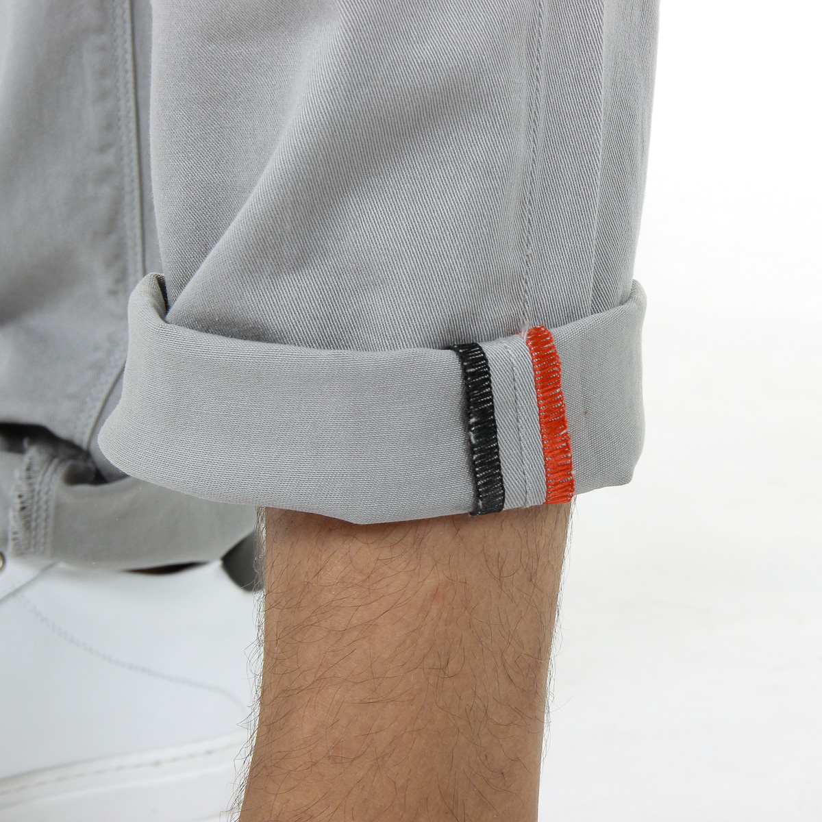 Andrew Charles Mens Pants Light Grey AMARA