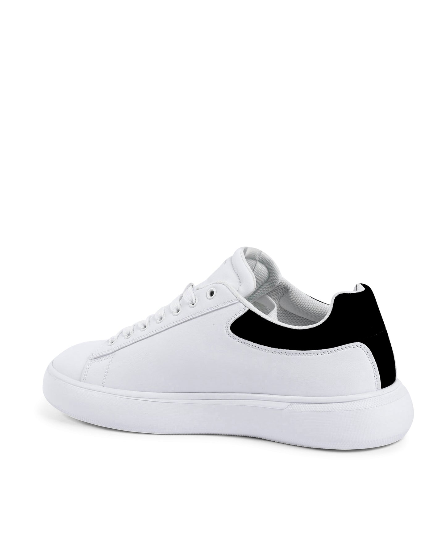 V Italia Mens Sneaker Multicolor SNK 004 M WHITE BLACK