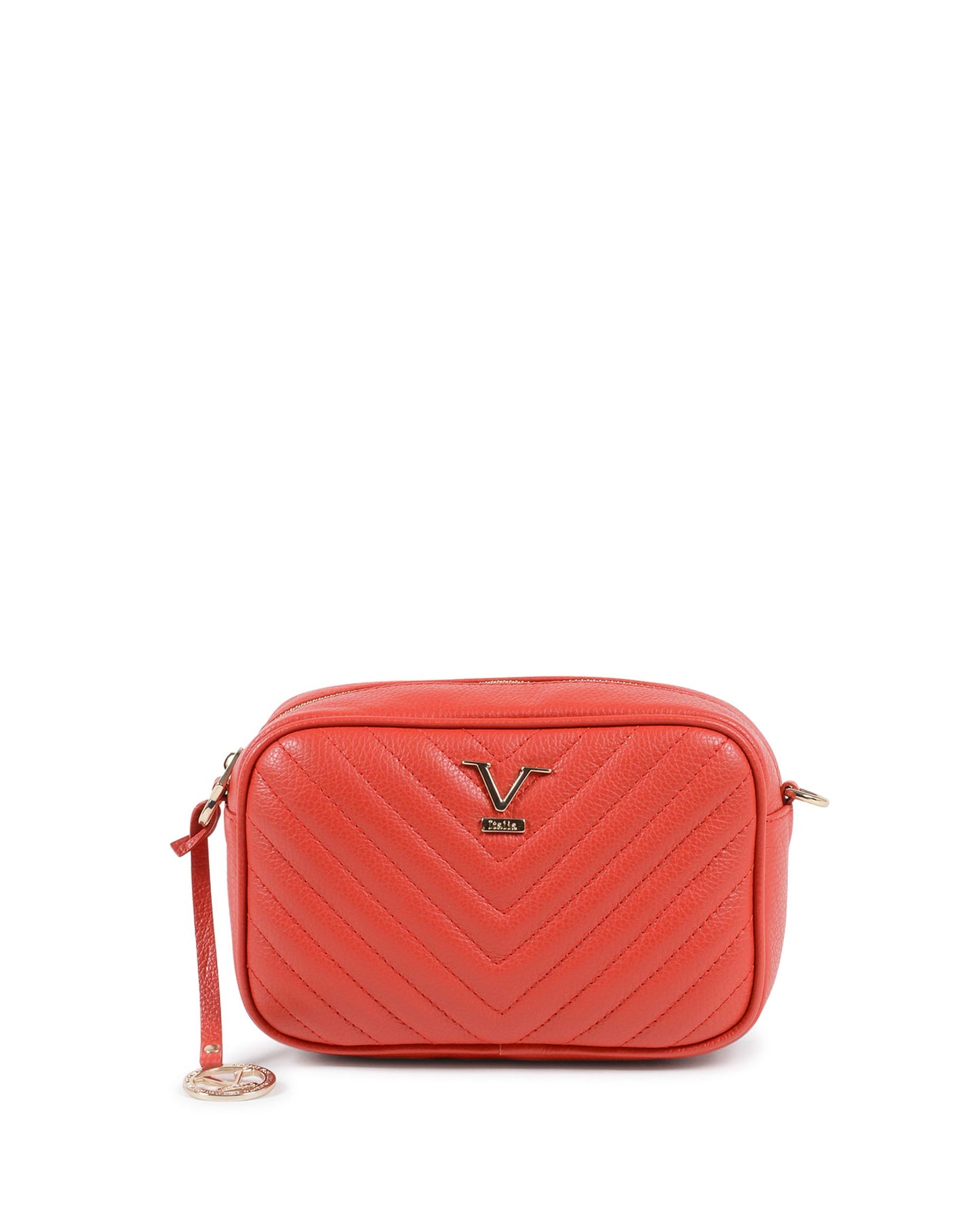 V Italia Womens Camera Bag Red V101 52 DOLLARO ROSSO