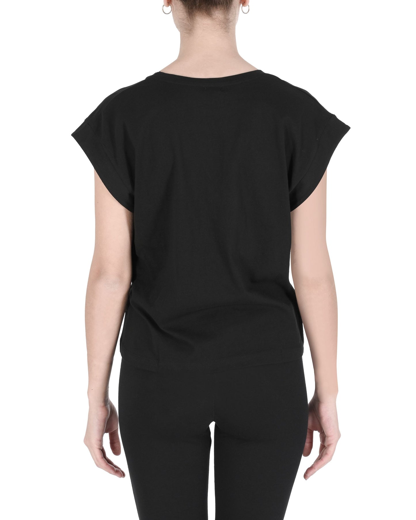 19V69 Italia Womens T-Shirt SIA BLACK