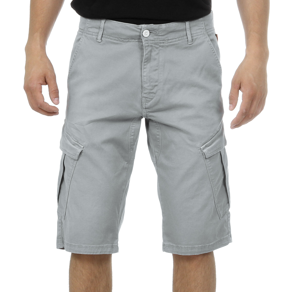 Andrew Charles Mens Shorts Light Grey JAKO
